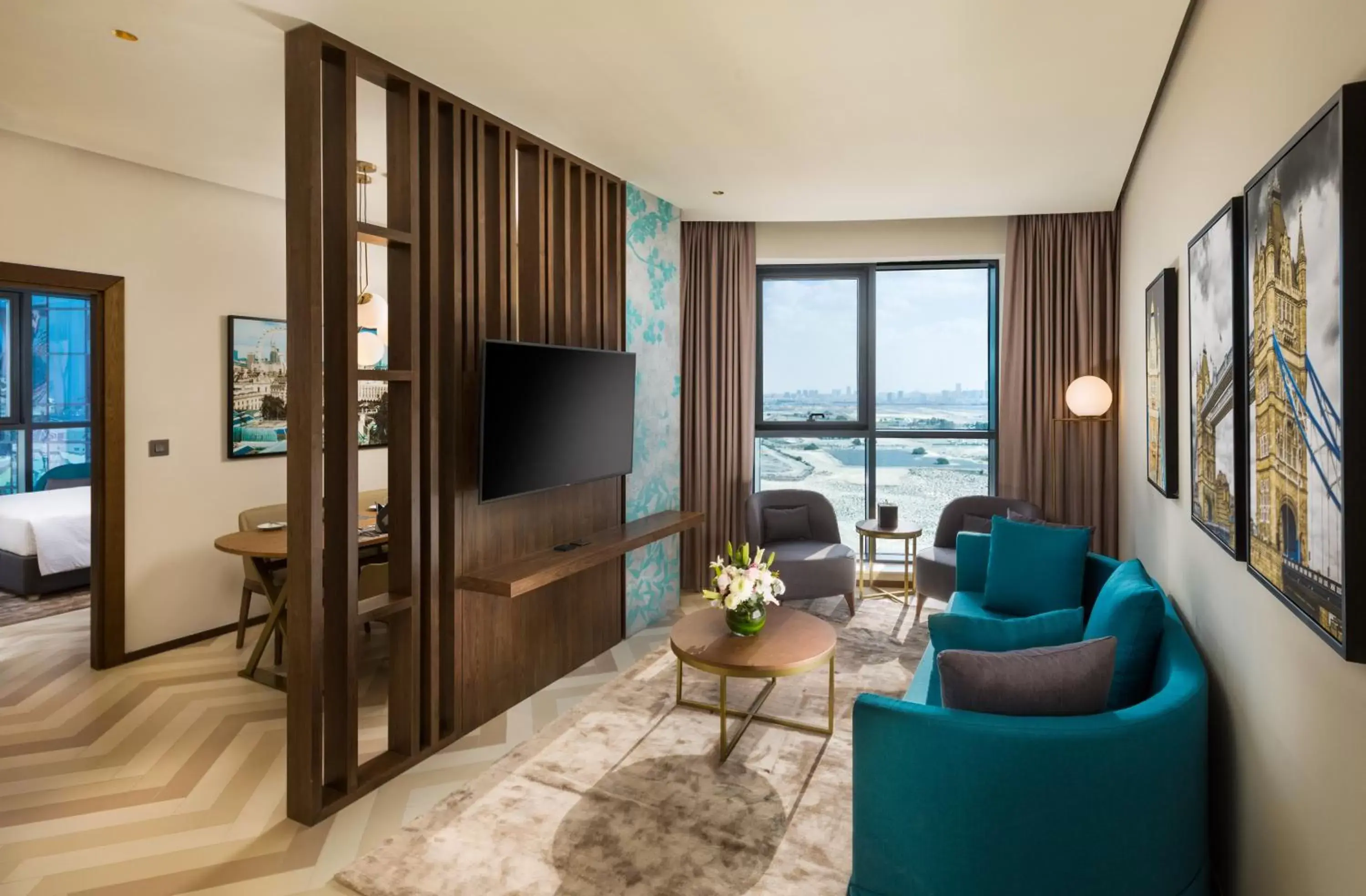Living room, Seating Area in Millennium Place Barsha Heights Hotel Apartments