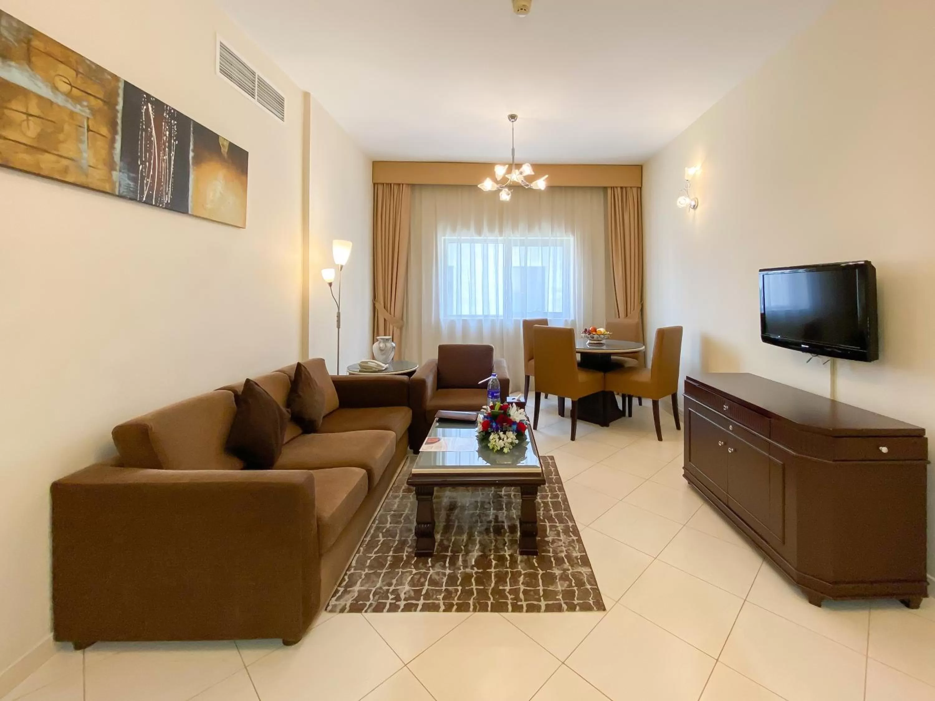 Living room in Auris Boutique Hotel Apartments, Al Barsha - At The Mall