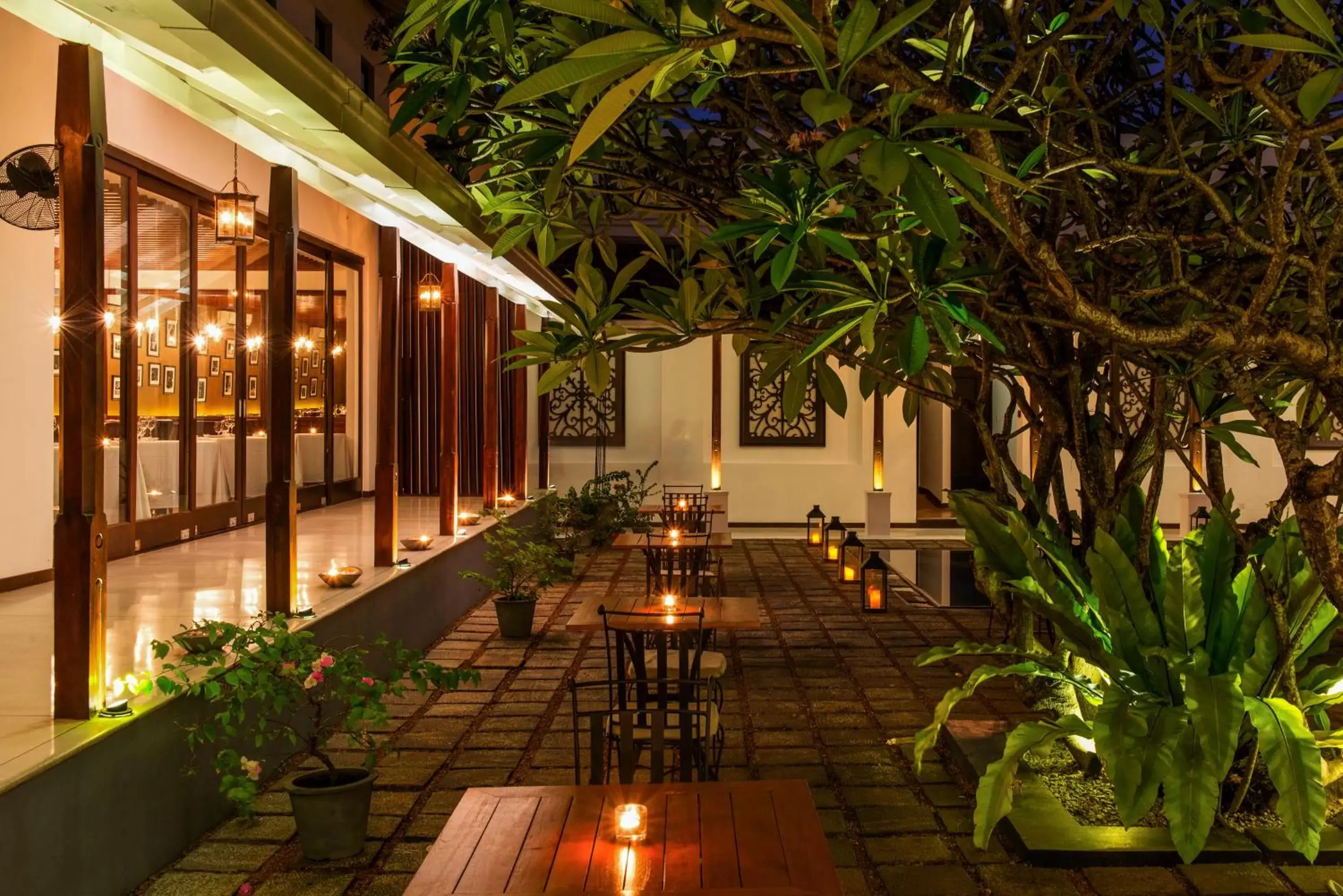 Inner courtyard view in Uga Residence