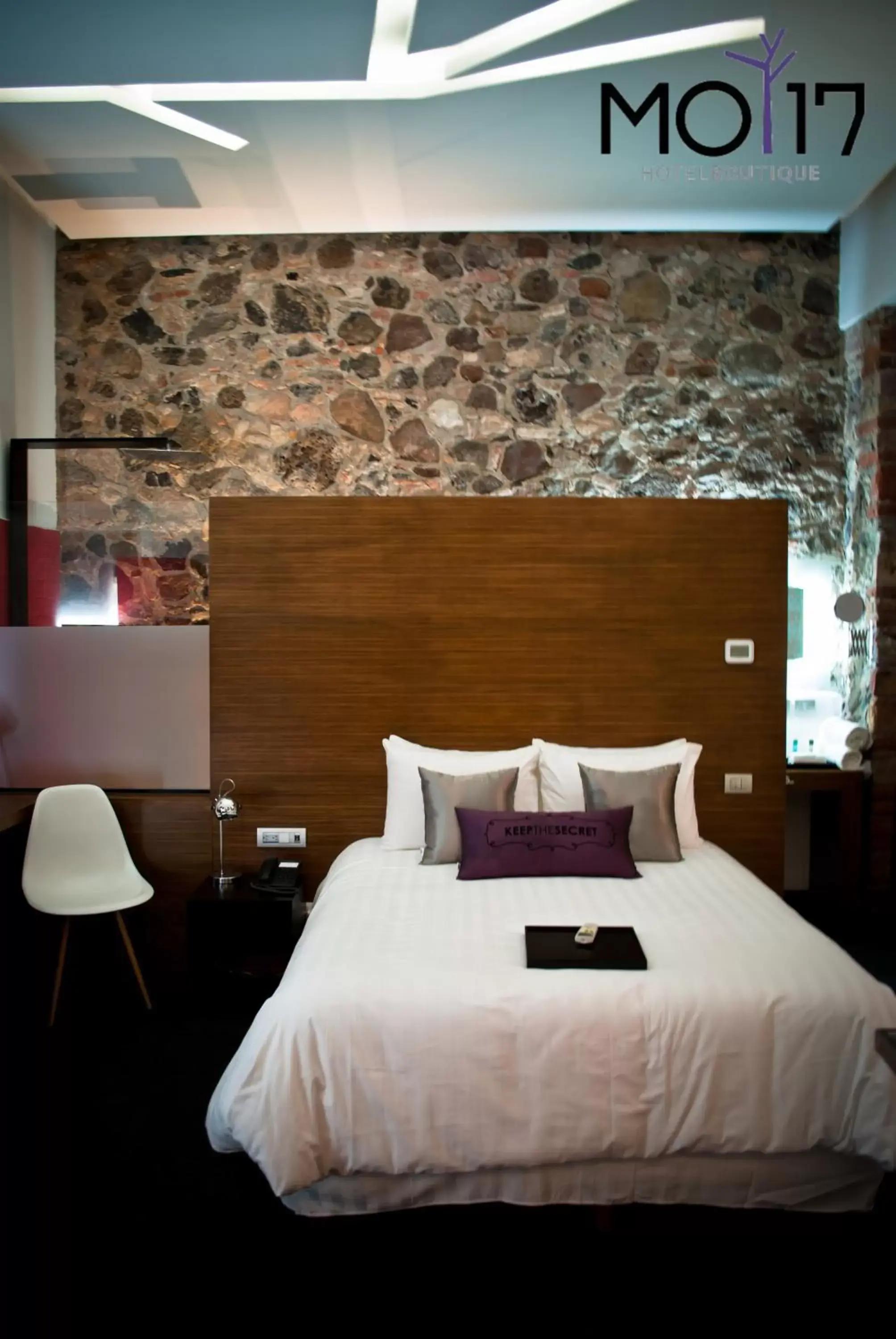 Bed in Hotel Boutique MO17