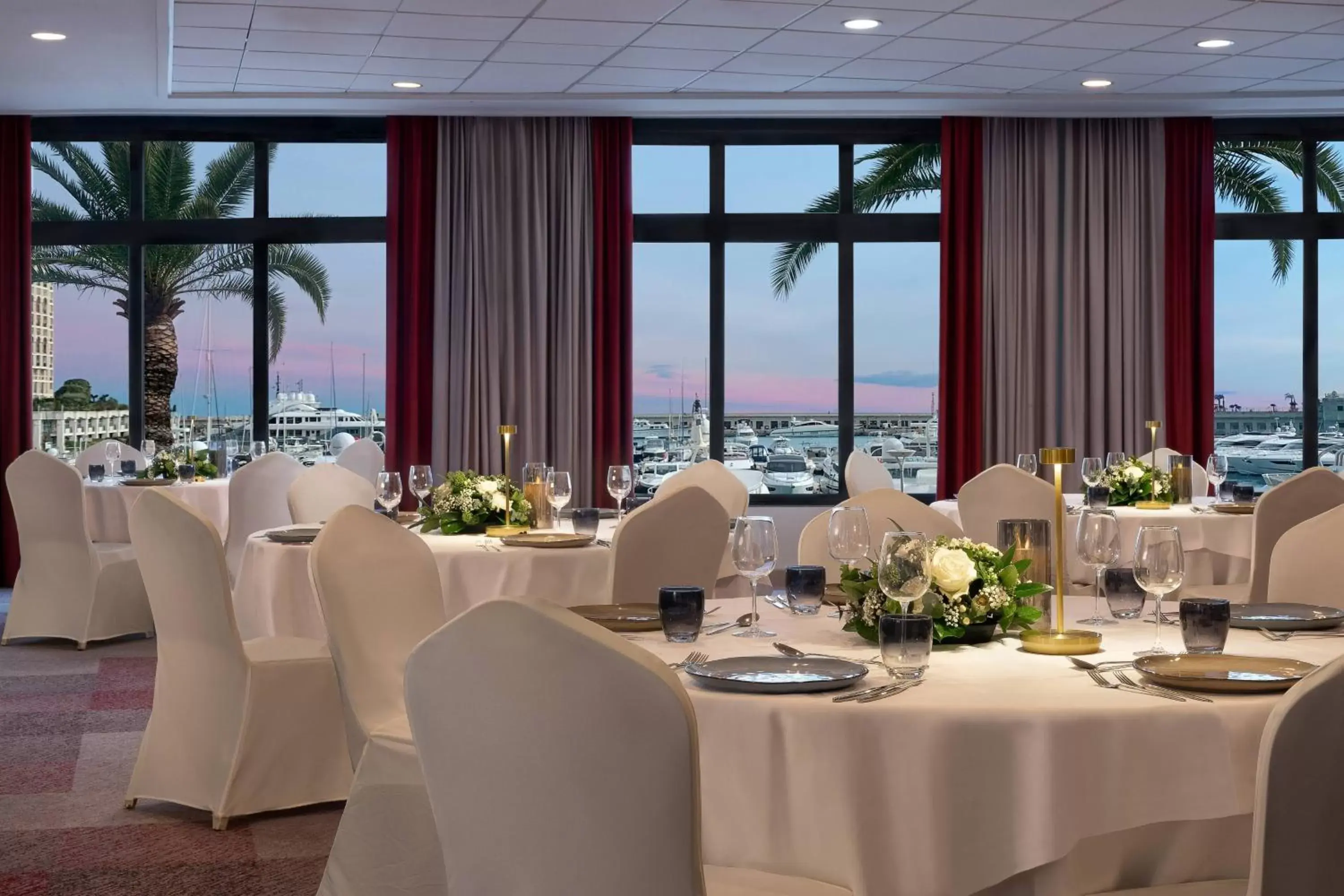 Banquet/Function facilities, Banquet Facilities in Riviera Marriott Hotel La Porte De Monaco