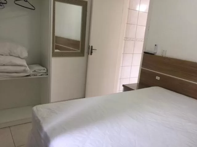 Bed in Pousada Almeida