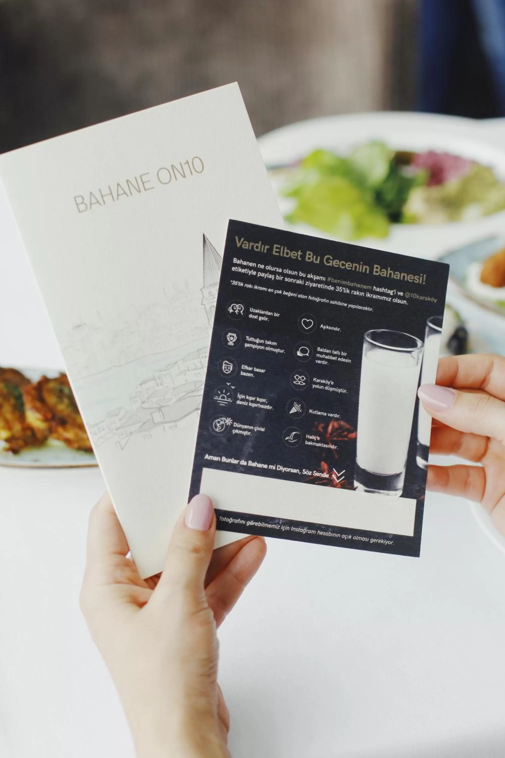 Restaurant/places to eat in 10 Karakoy