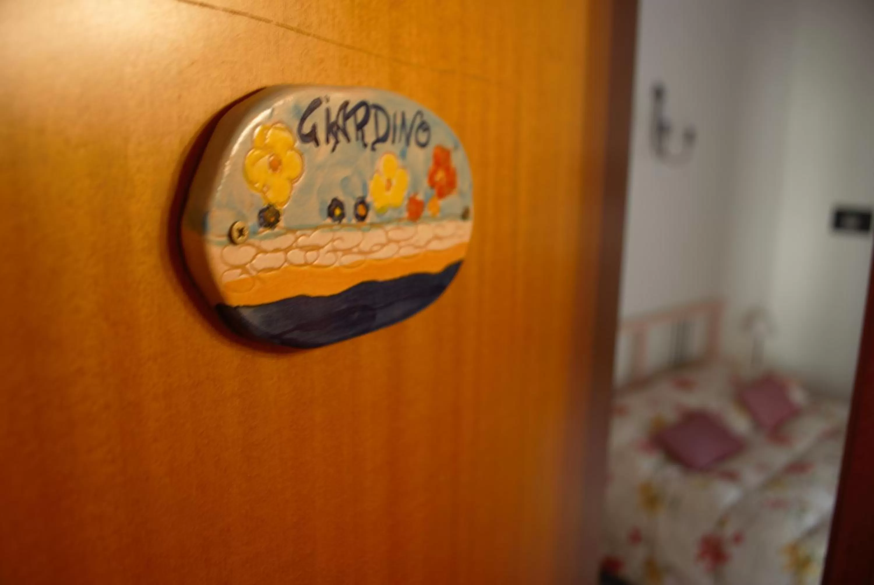 Decorative detail, Bed in Al Mare In Città