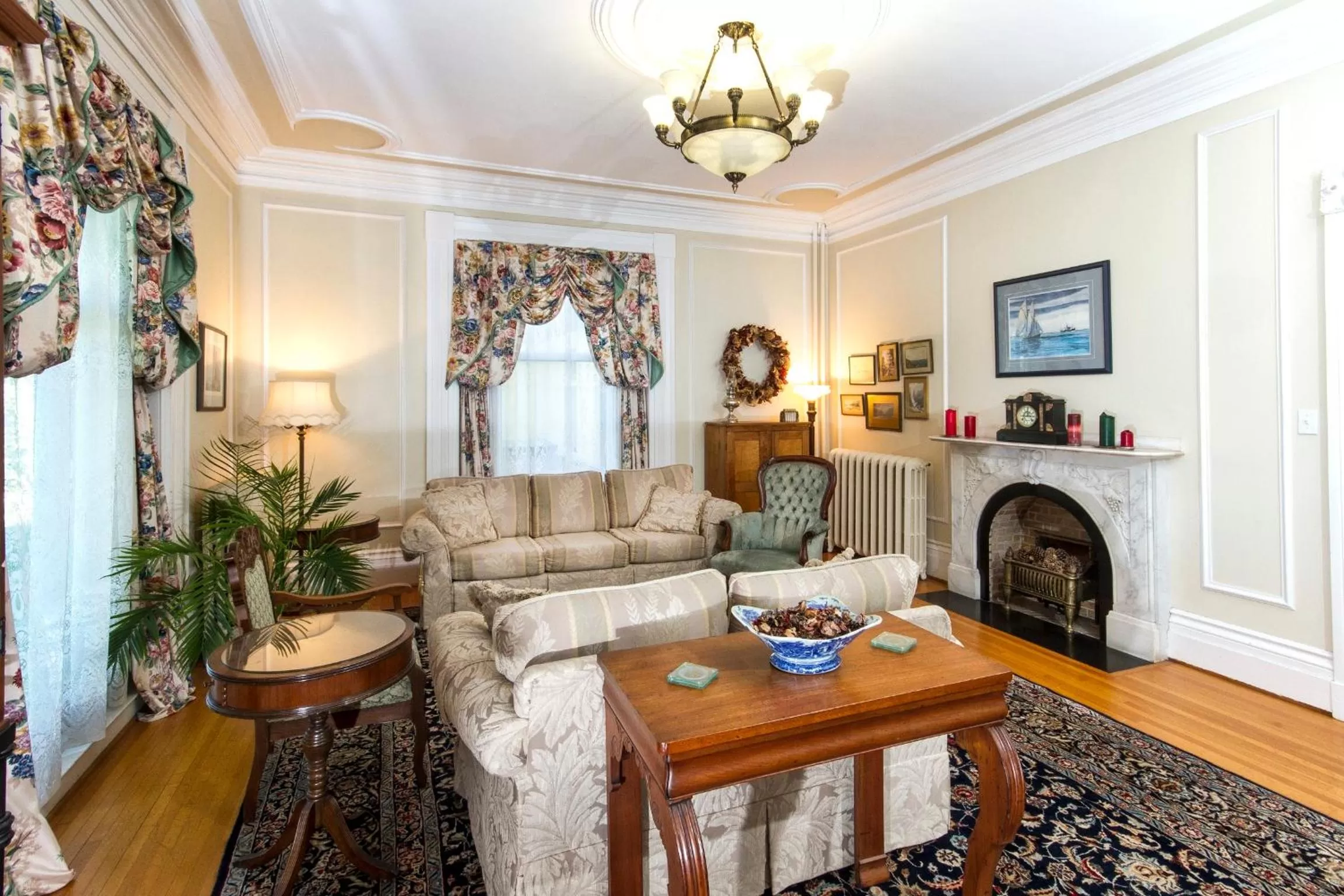 Living room, Seating Area in Homeport Historic B&B