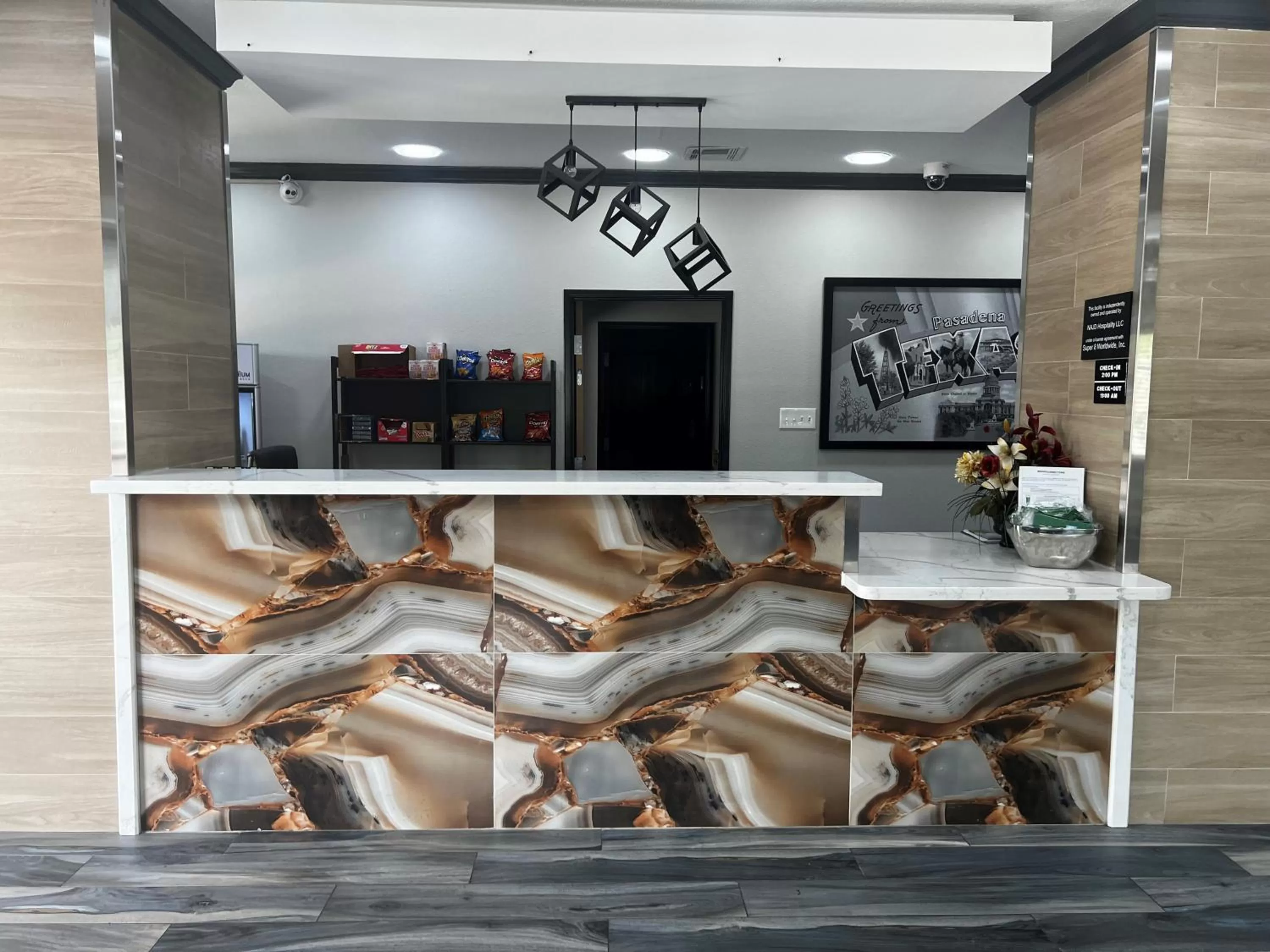 Lobby or reception in Super 8 by Wyndham Pasadena