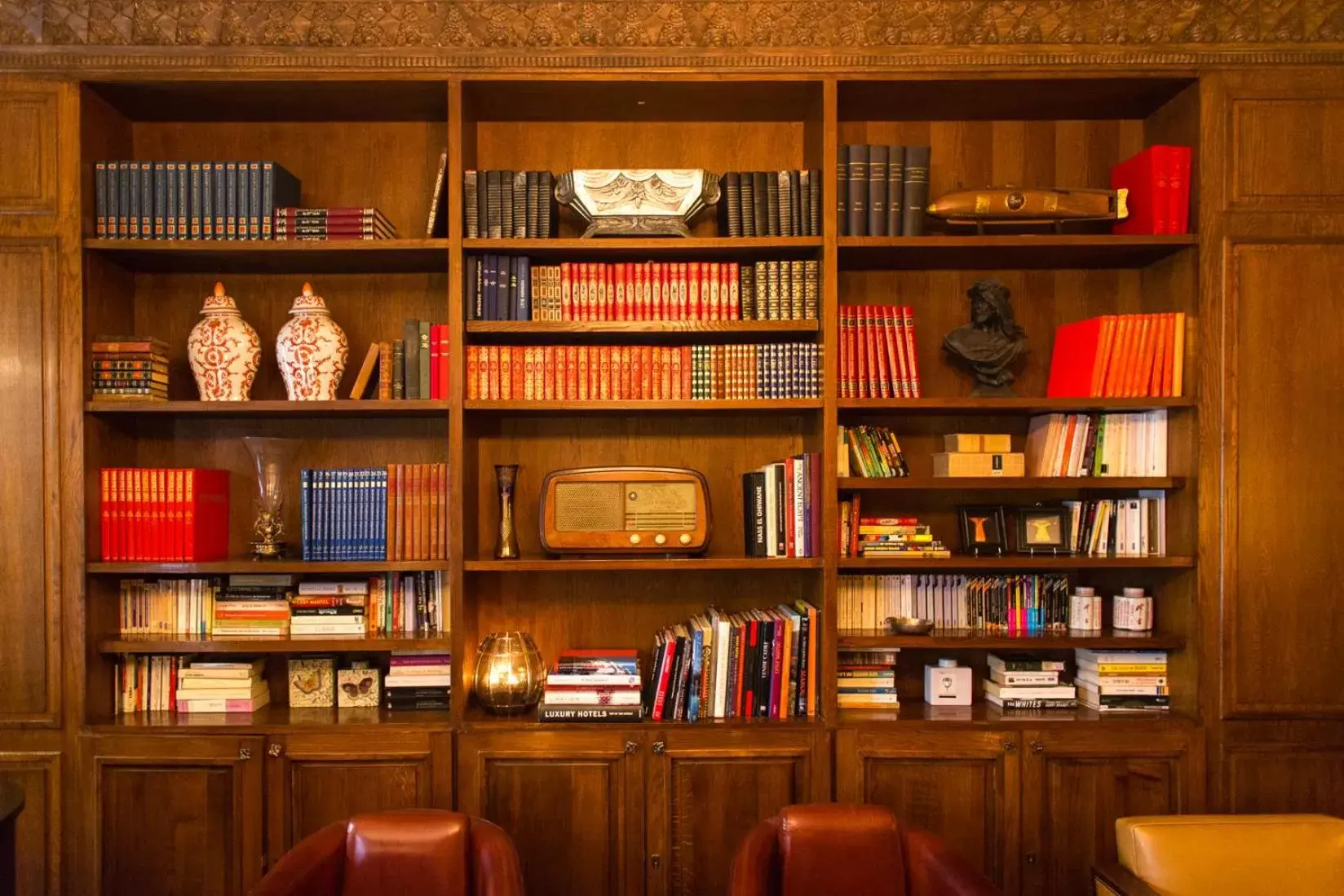 Library in Hôtel particulier Le DOGE - Relais & Châteaux