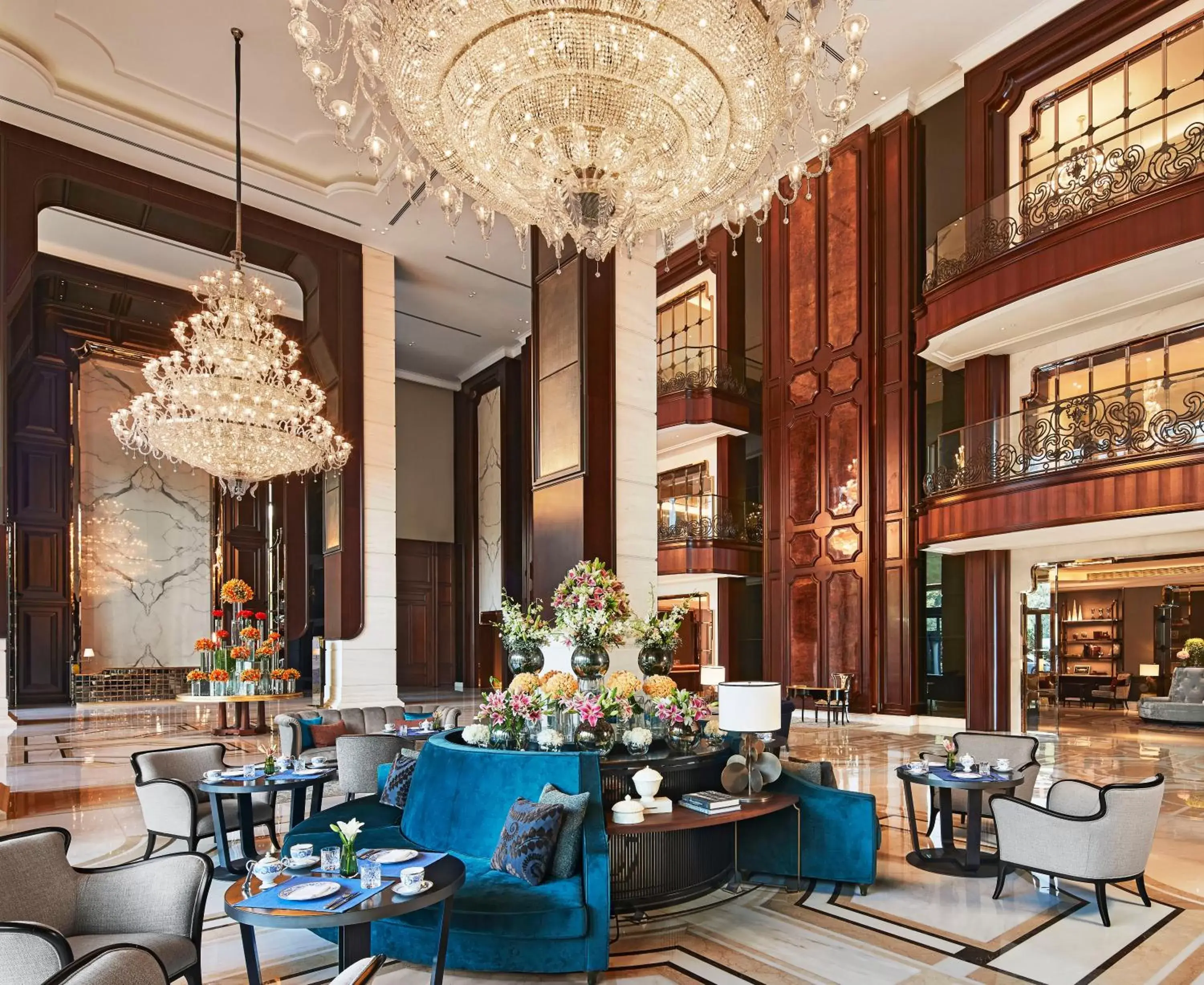 Lobby or reception, Restaurant/Places to Eat in The Ritz-Carlton, Pune