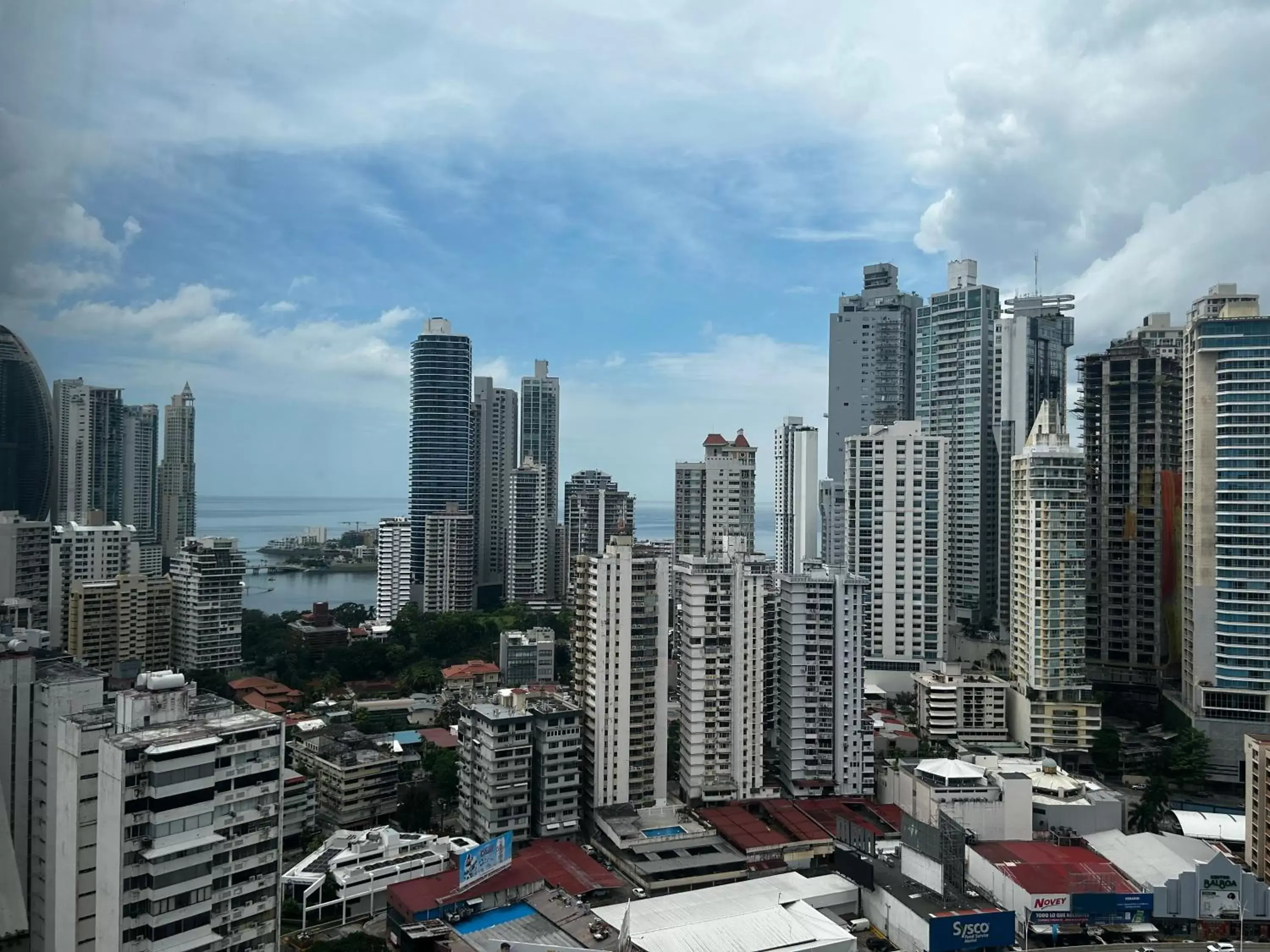 City view in Decapolis Hotel Panama City