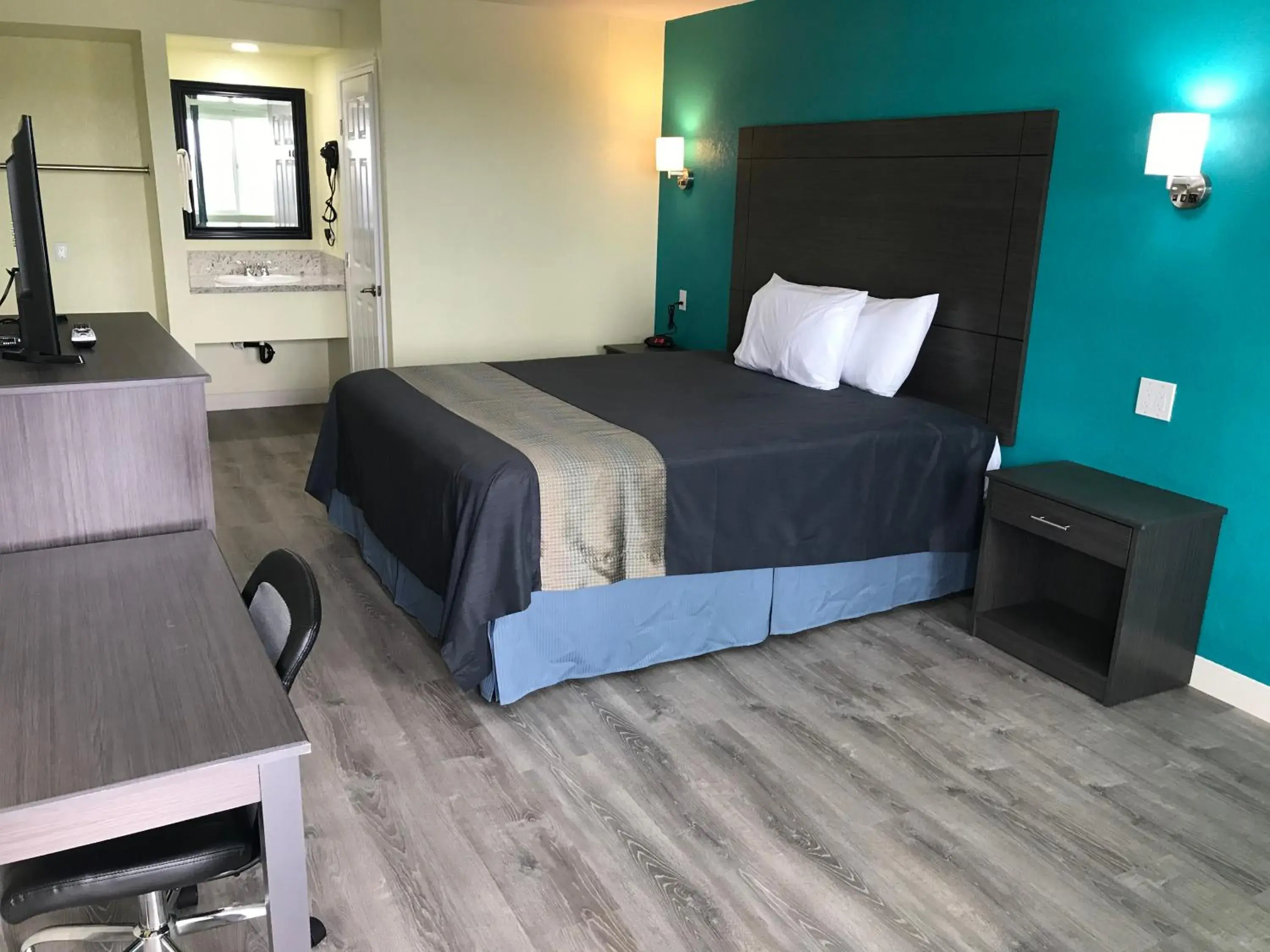 Bed in Gila Bend Lodge Bed in Gila Bend Lodge