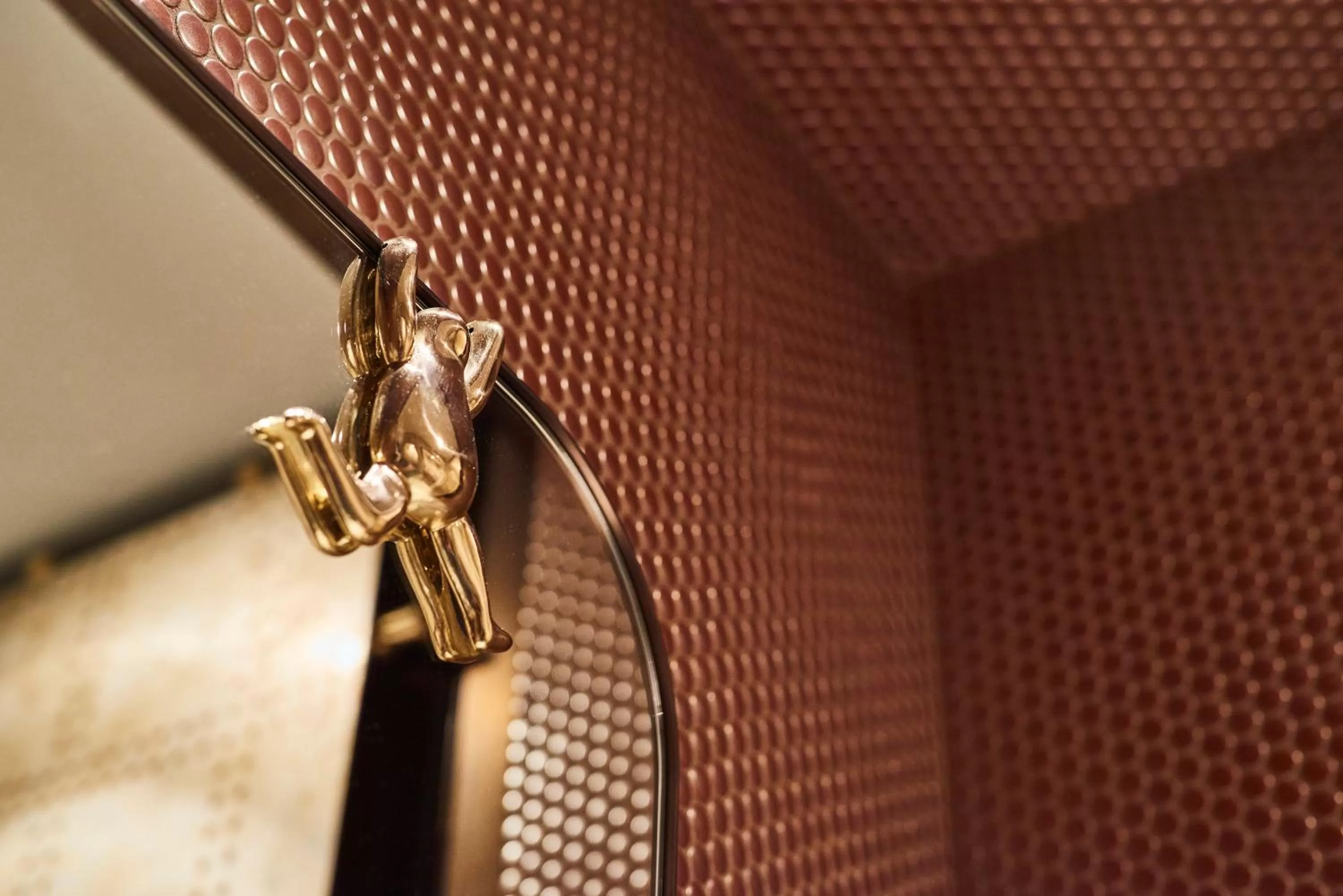 Decorative detail in Andaz Prague, By Hyatt