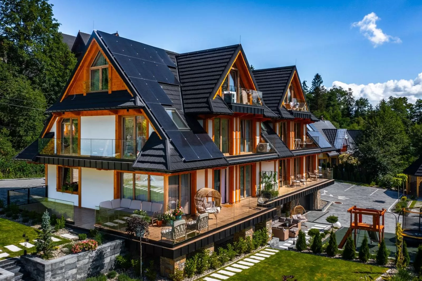 Property building in Rezydencja Górska Odkryj Zakopane