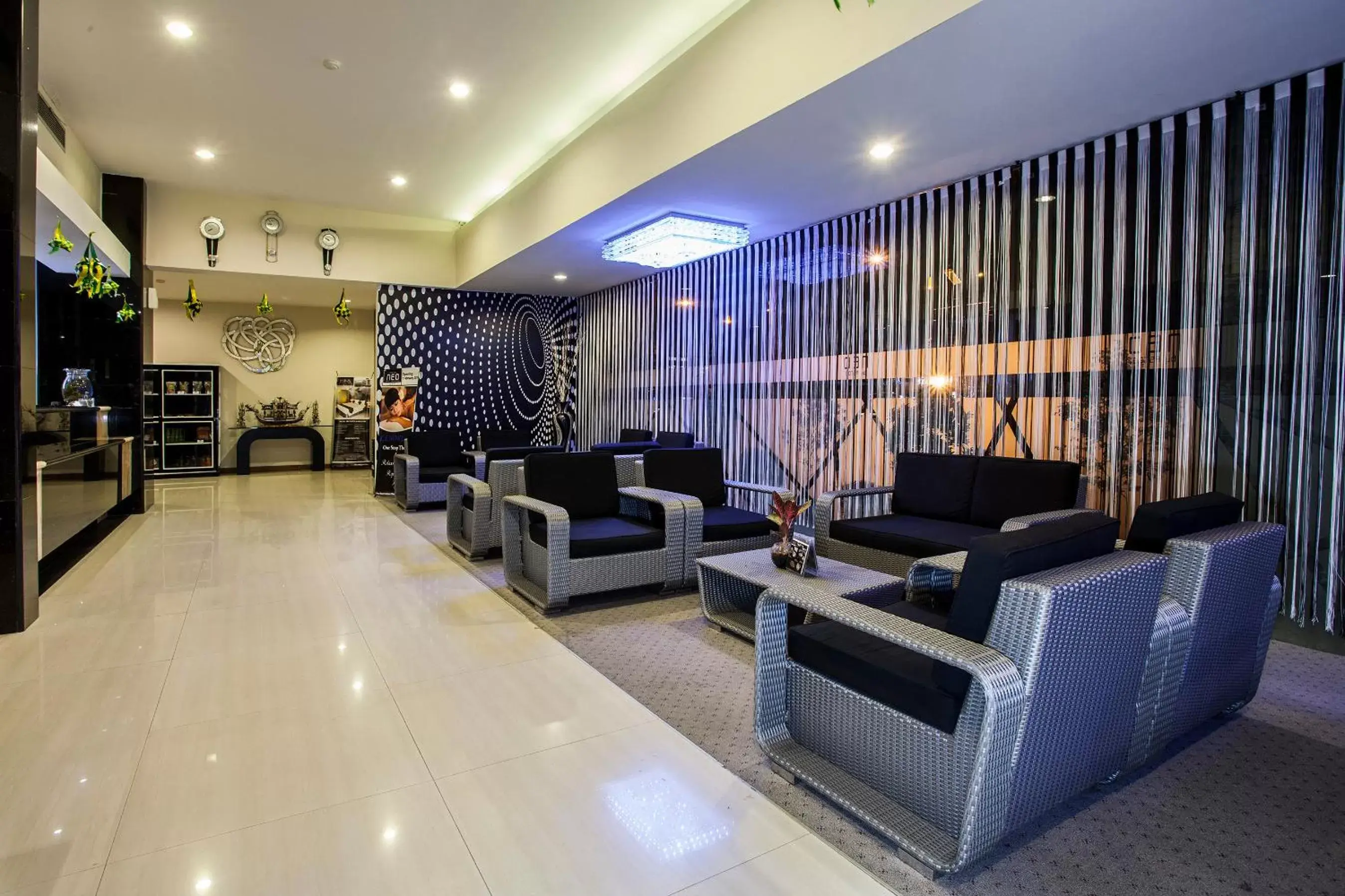 Lobby or reception, Lobby/Reception in Hotel Neo Palma Palangkaraya by ASTON
