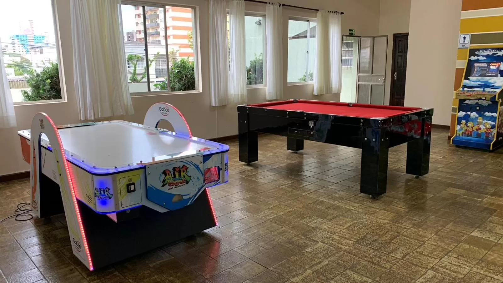 Game Room in Foz Presidente Comfort Hotel