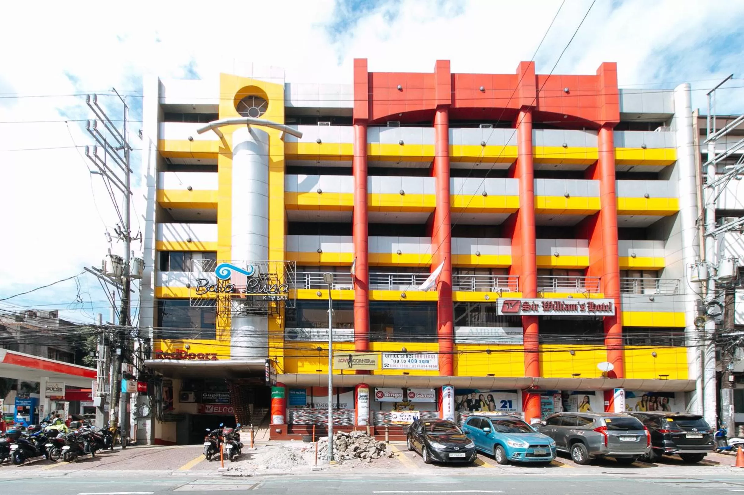 Property building in RedDoorz at Timog Avenue Quezon City