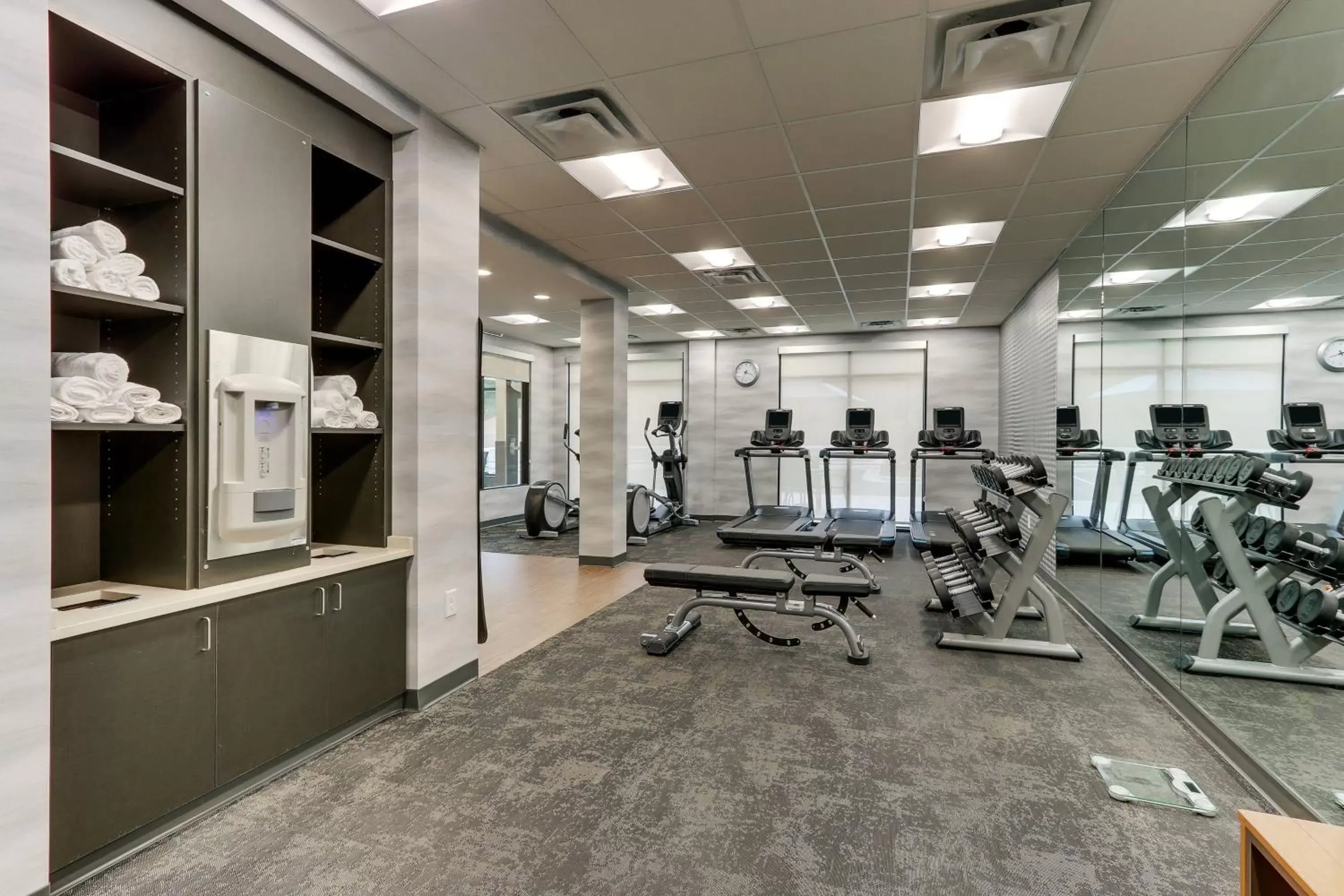 Fitness centre/facilities, Fitness Center/Facilities in Fairfield Inn & Suites by Marriott Asheville Weaverville