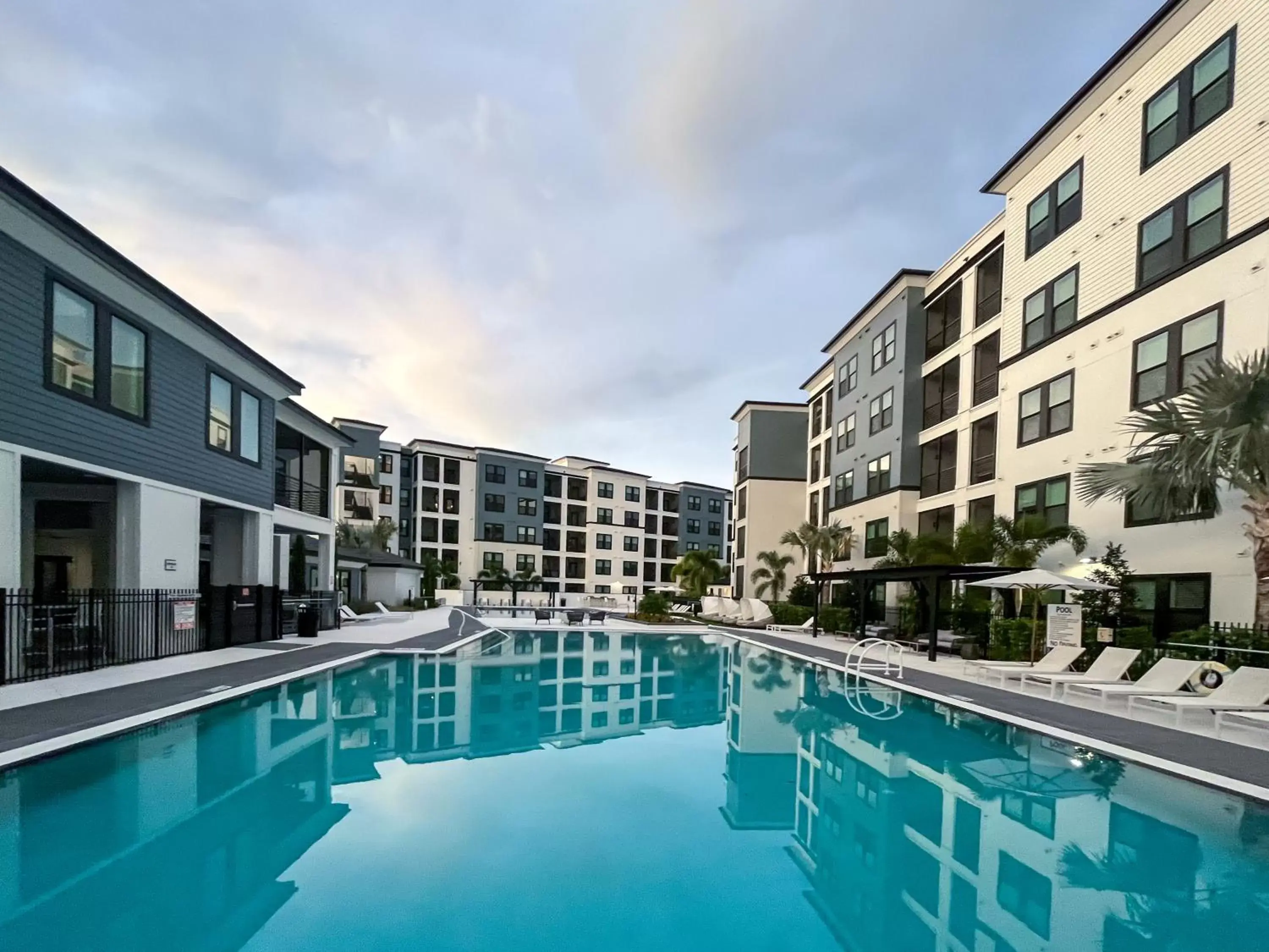 Swimming Pool in Westshore Apartments by Barsala