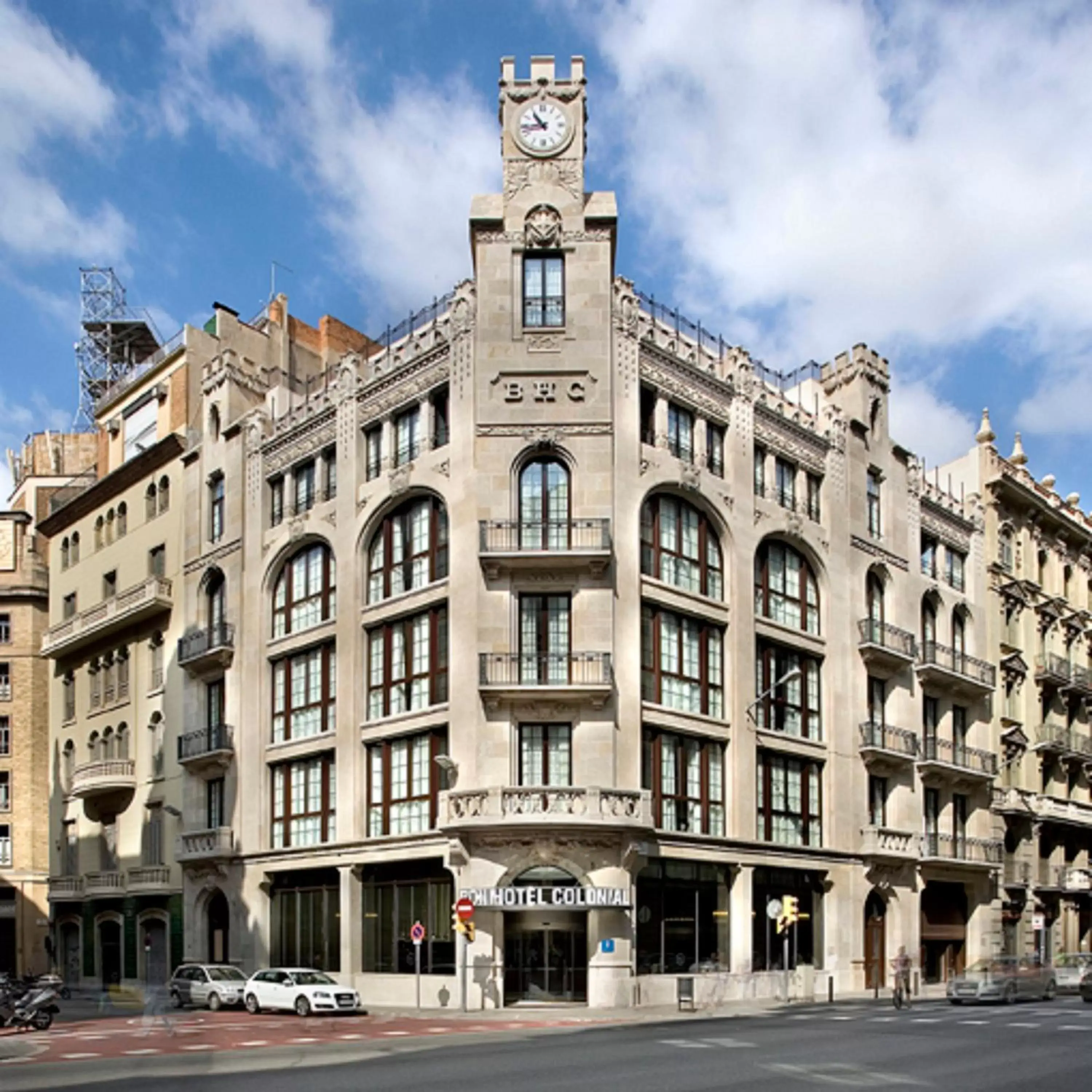 Facade/entrance, Property Building in Barcelona Hotel Colonial