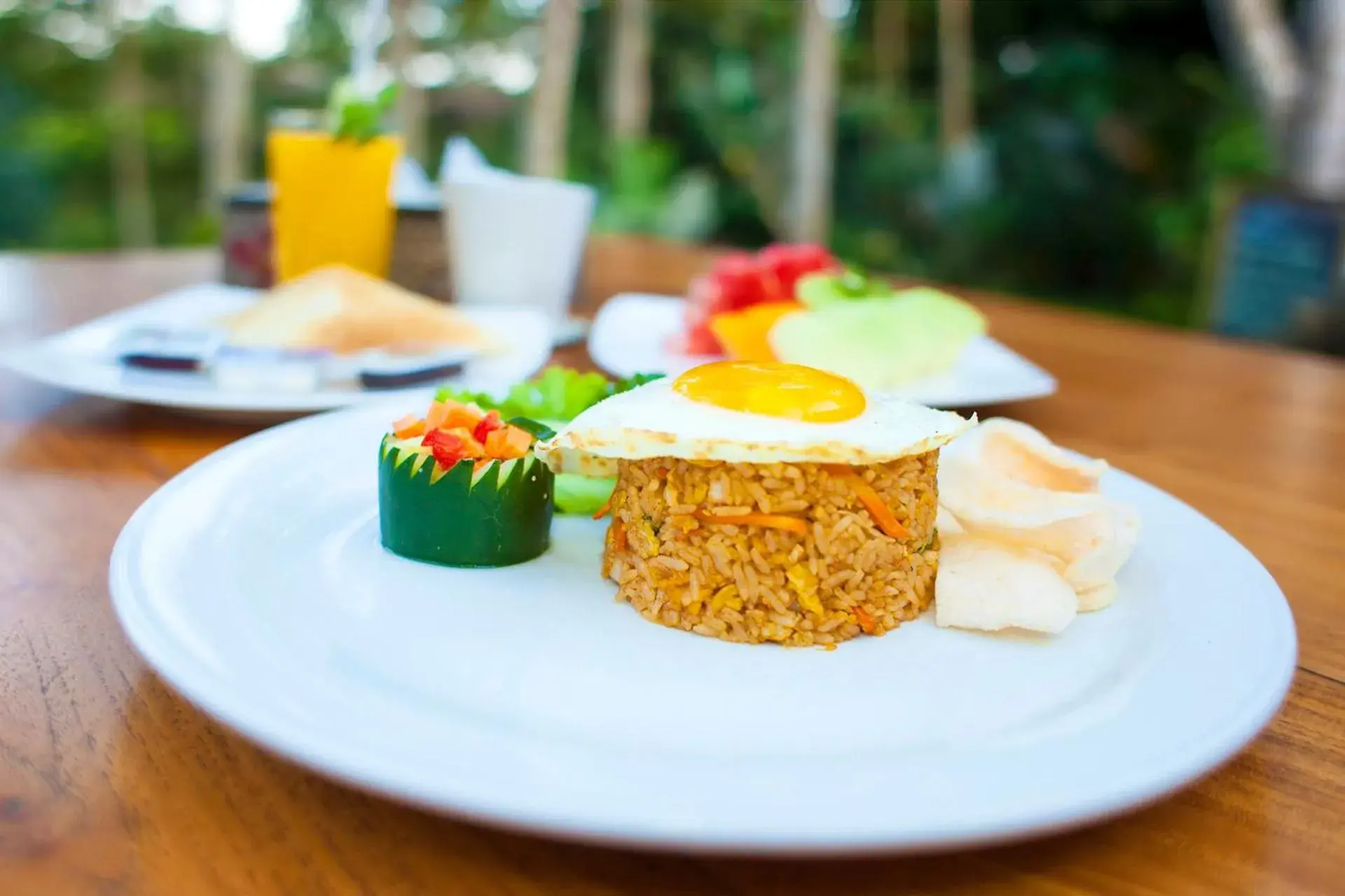 Breakfast in Ubud Heaven Sayan Villa