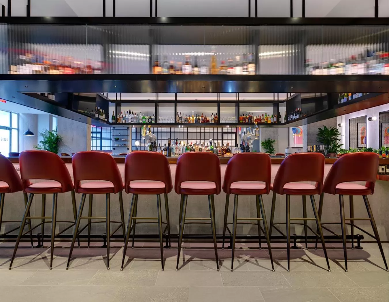 Patio in The Colonnade Hotel