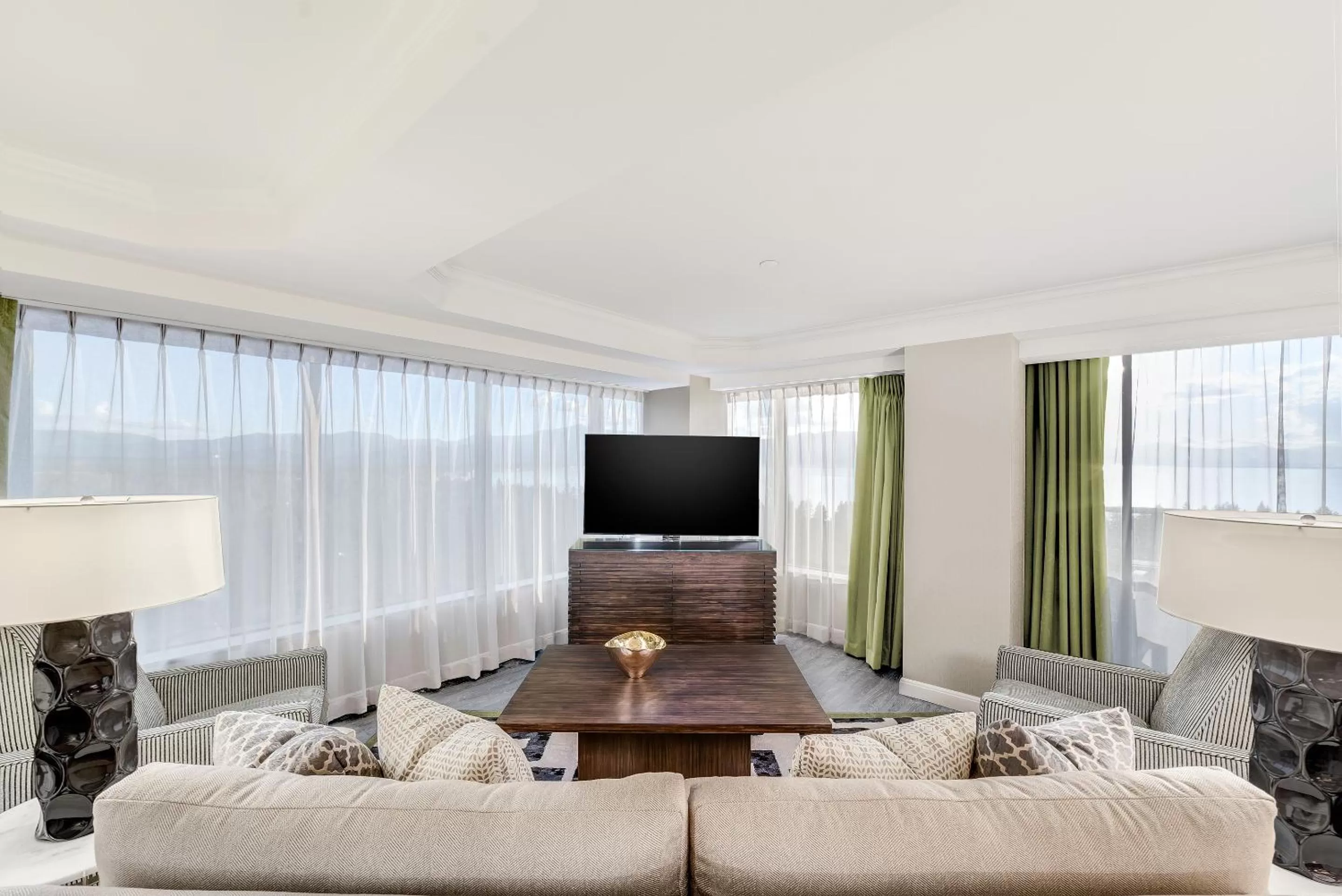 Living room in Caesars Republic Lake Tahoe, A Caesars Destination