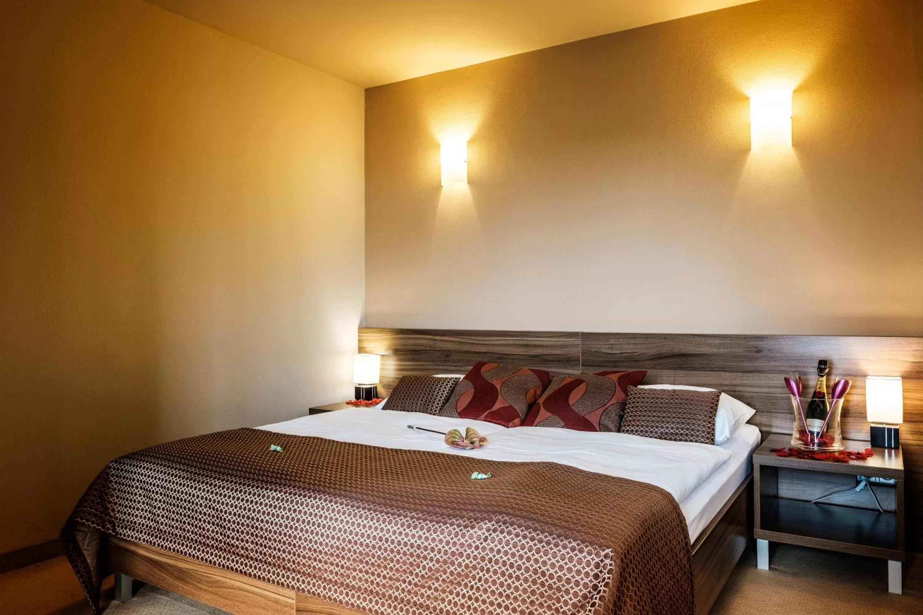 Bed in Hotel Comfort with free Wellness and Fitness Centrum