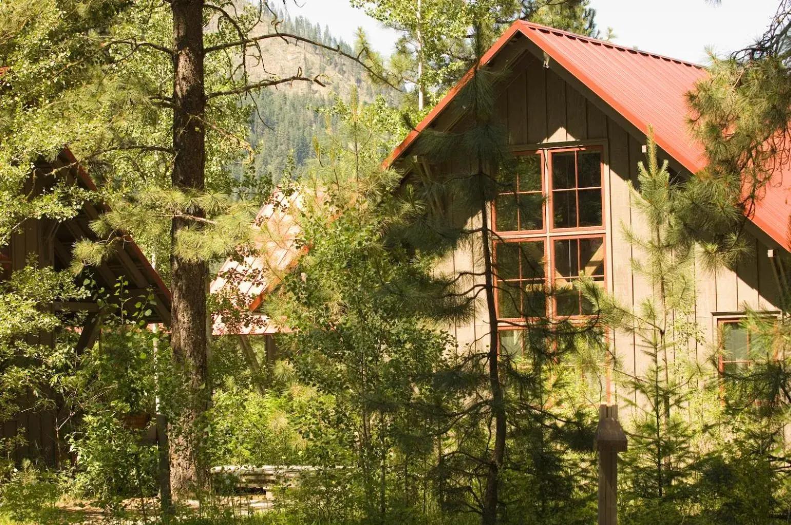 Natural landscape, Property Building in Sleeping Lady Mountain Resort