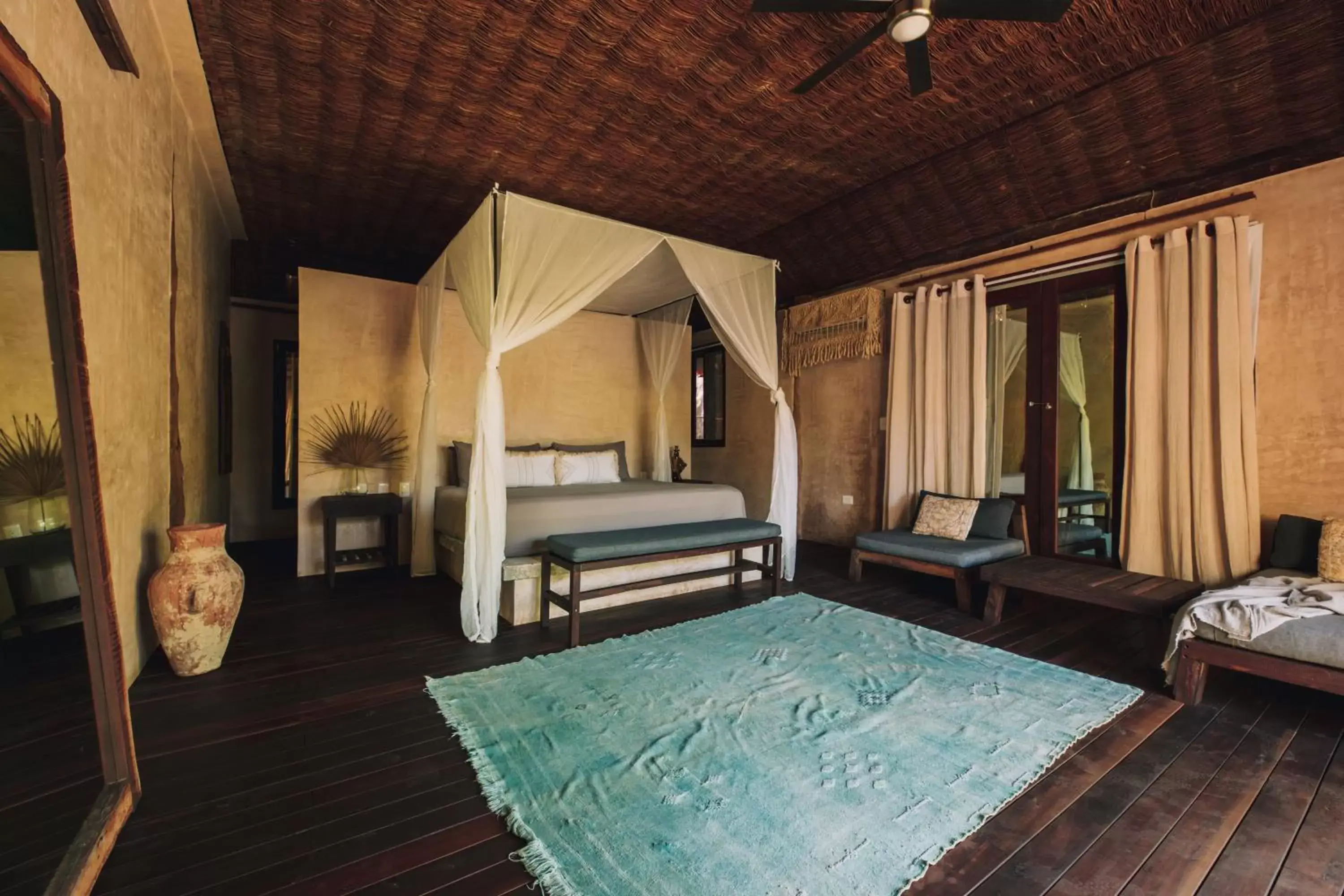 Bedroom, Bed in Radhoo Tulum