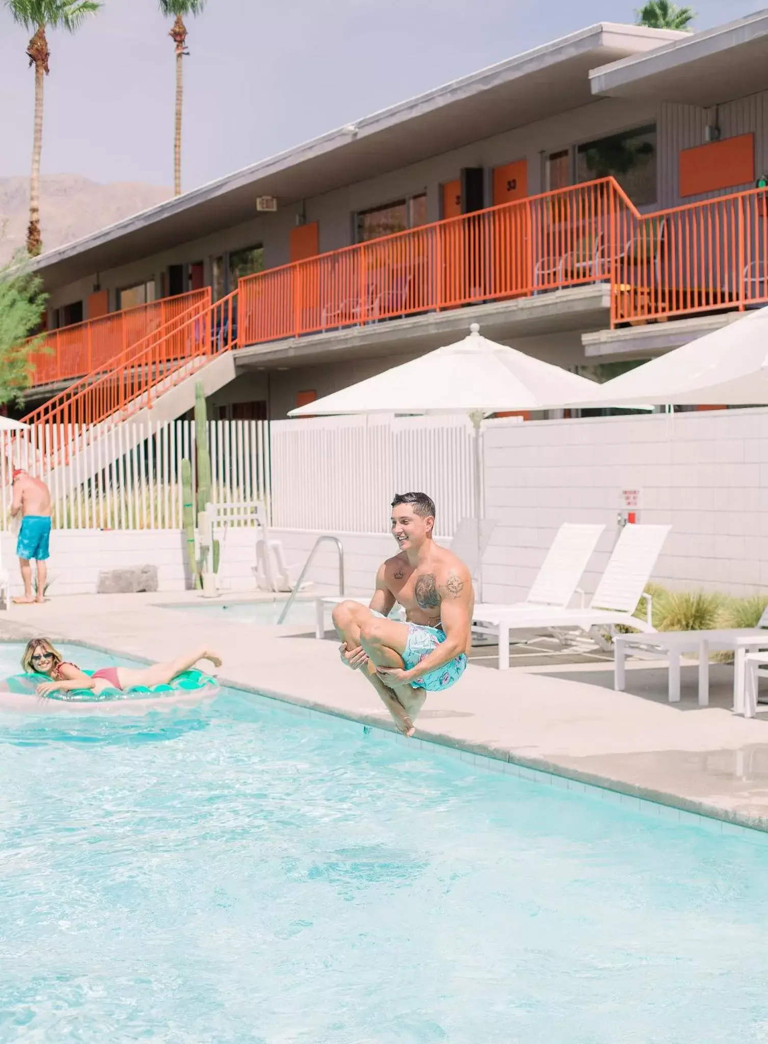 Swimming Pool in The Skylark, a Palm Springs Hotel