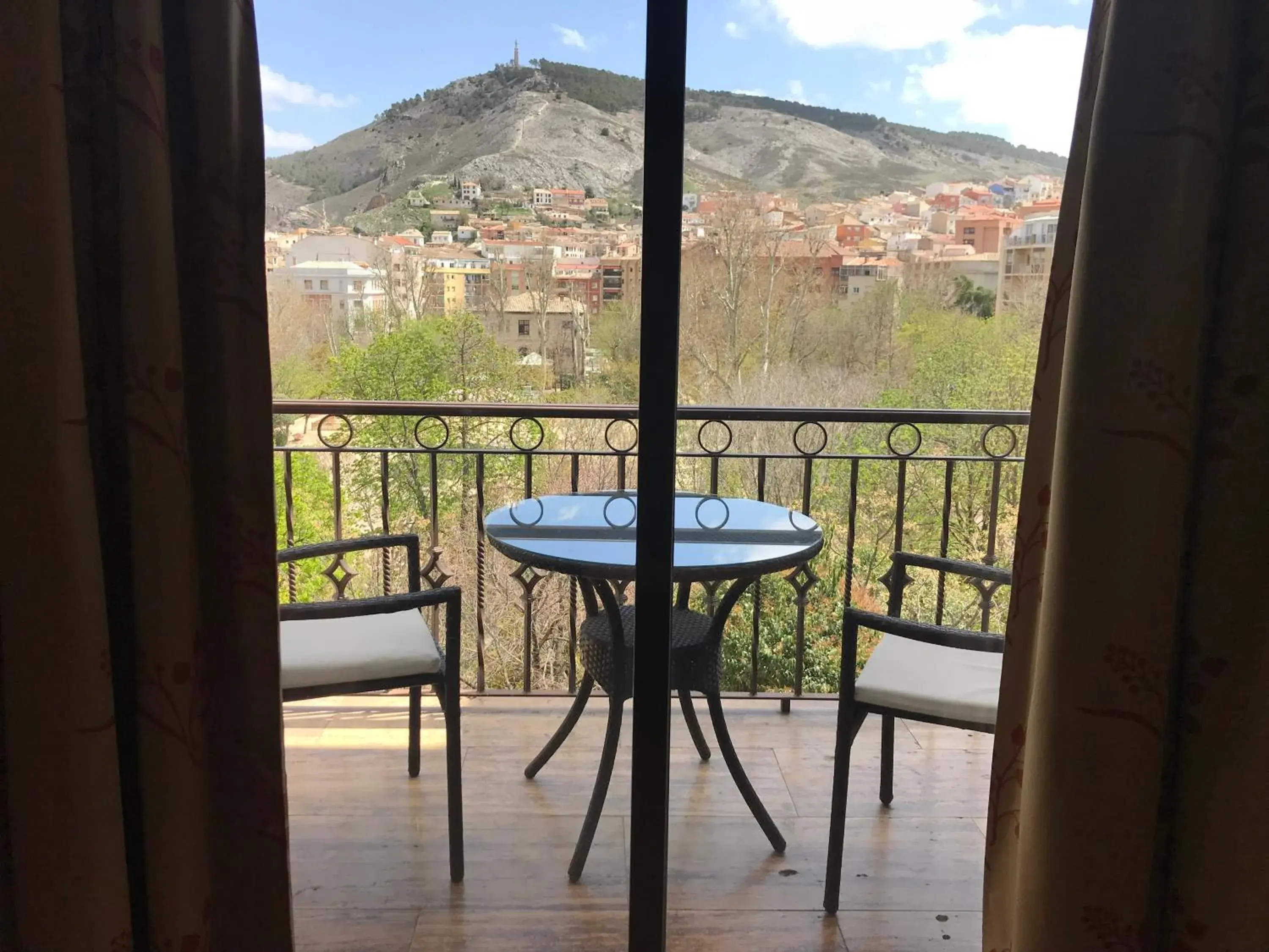 Balcony/Terrace in Hotel Alfonso VIII De Cuenca