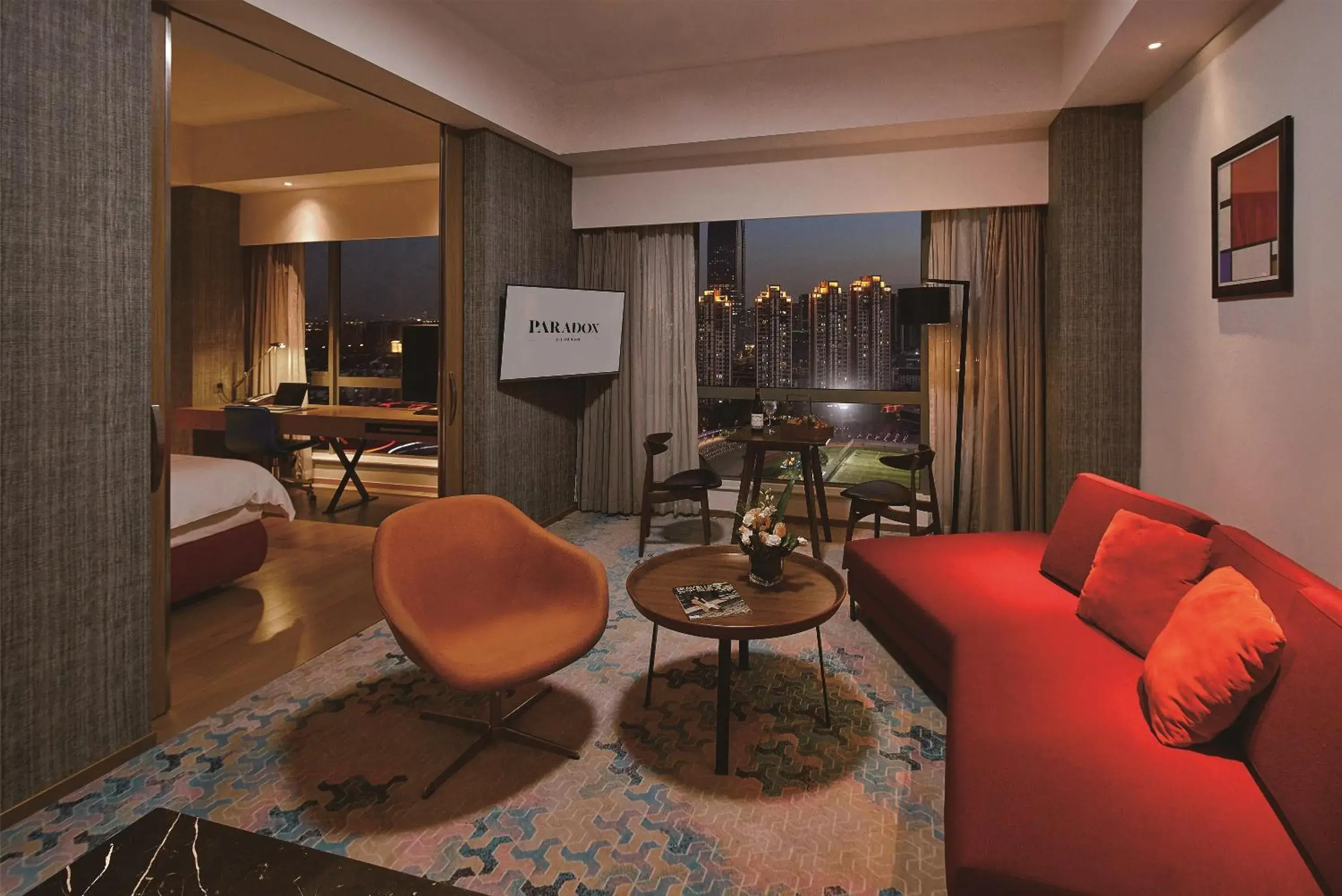 Photo of the whole room in Paradox Kunshan Photo of the whole room in Paradox Kunshan
