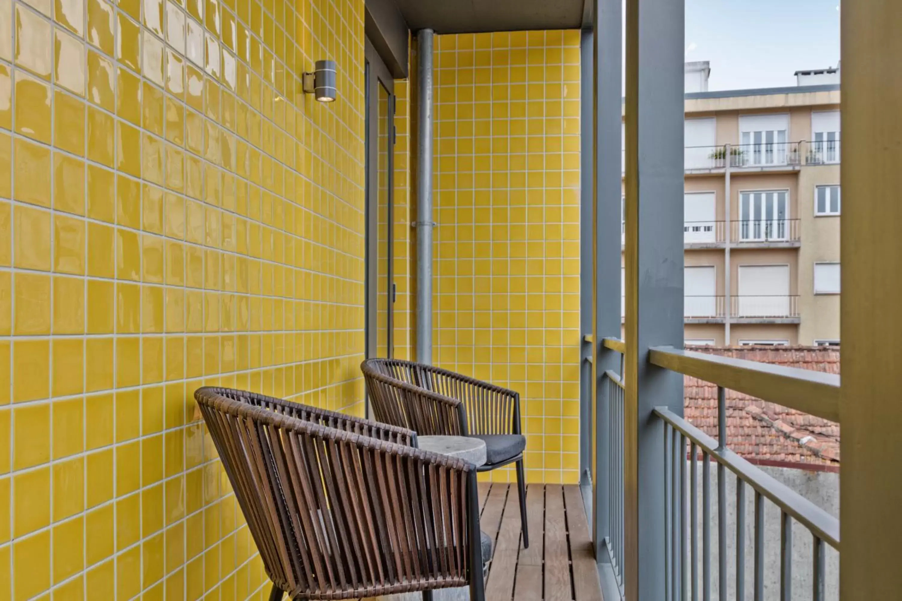 Property building, Balcony/Terrace in Pur Oporto Boutique Hotel by actahotels