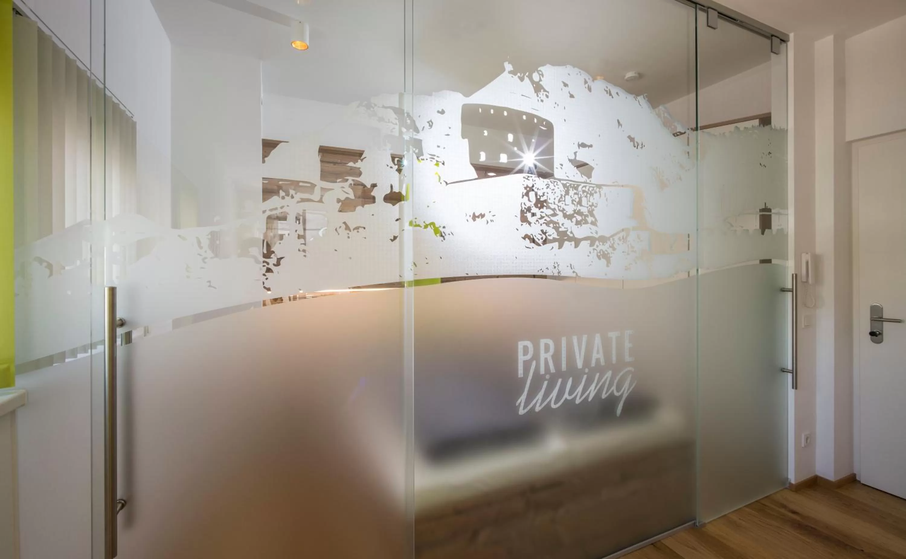 Bedroom, Bathroom in Private Living Apartments