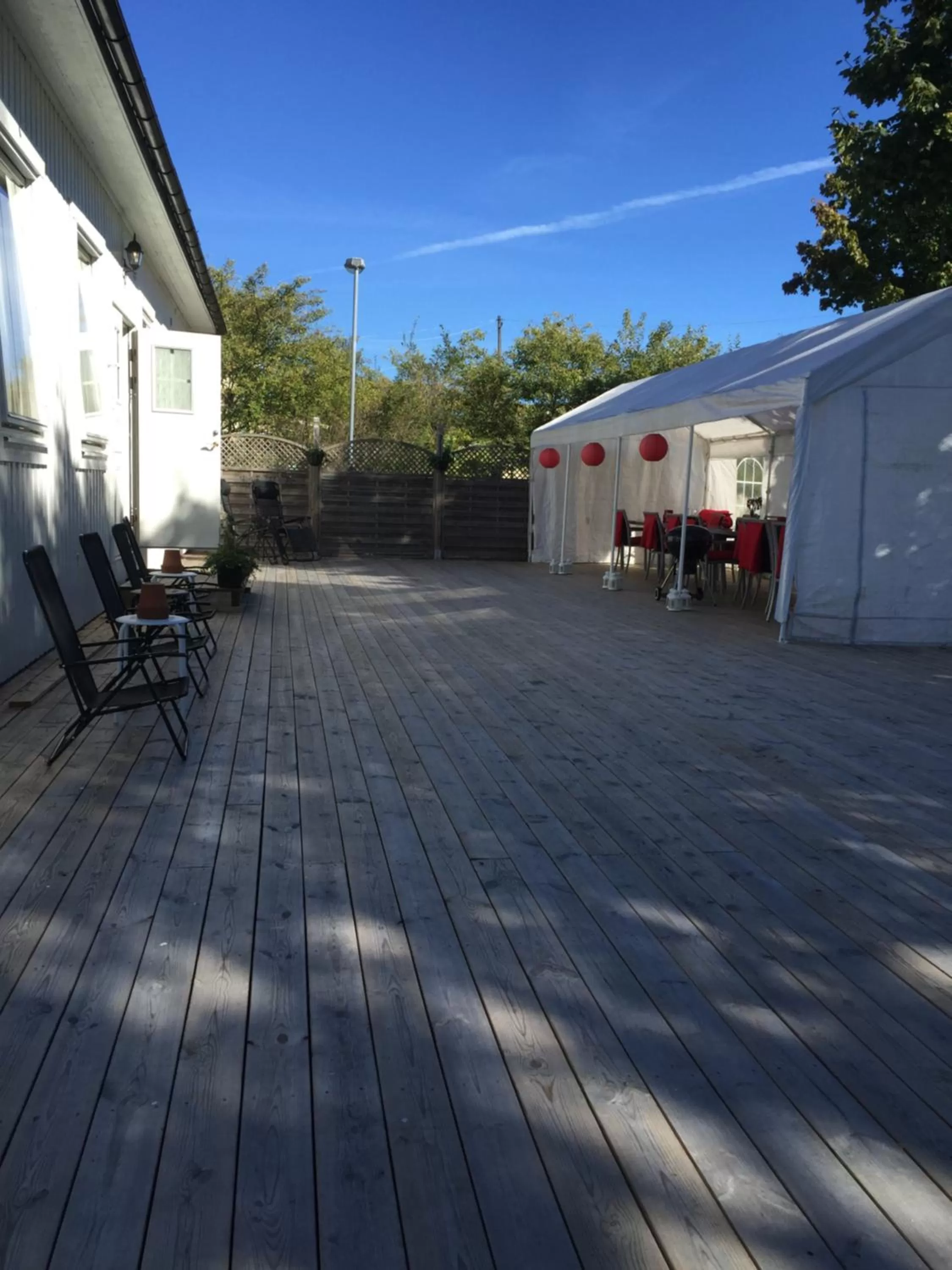 Patio in Norrgården i Sandviken