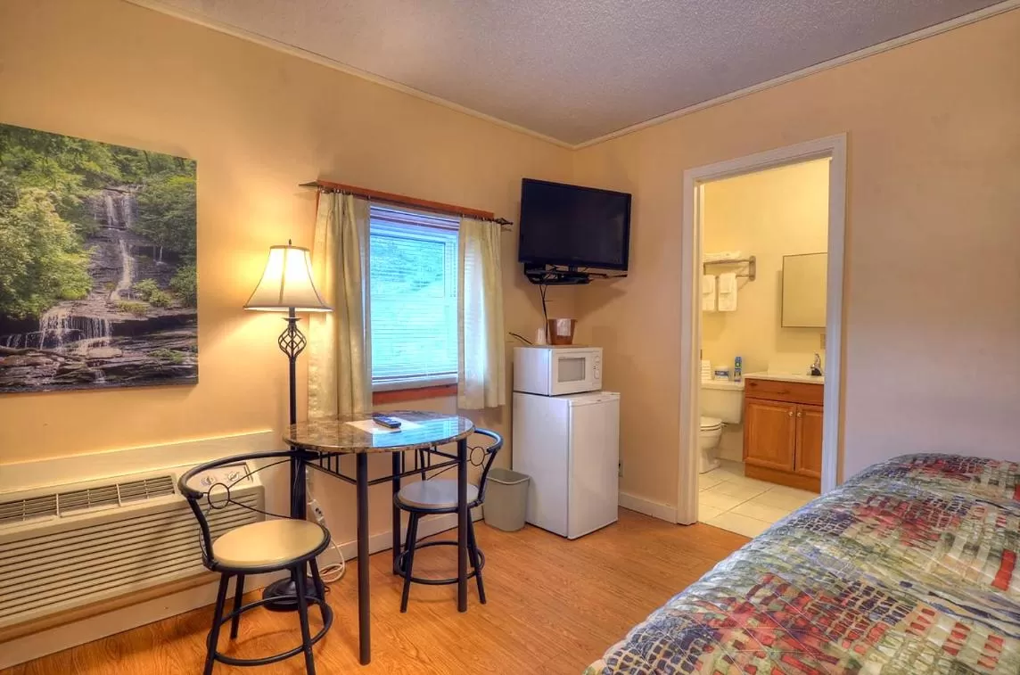 TV/Entertainment Center in Riverbend Lodging