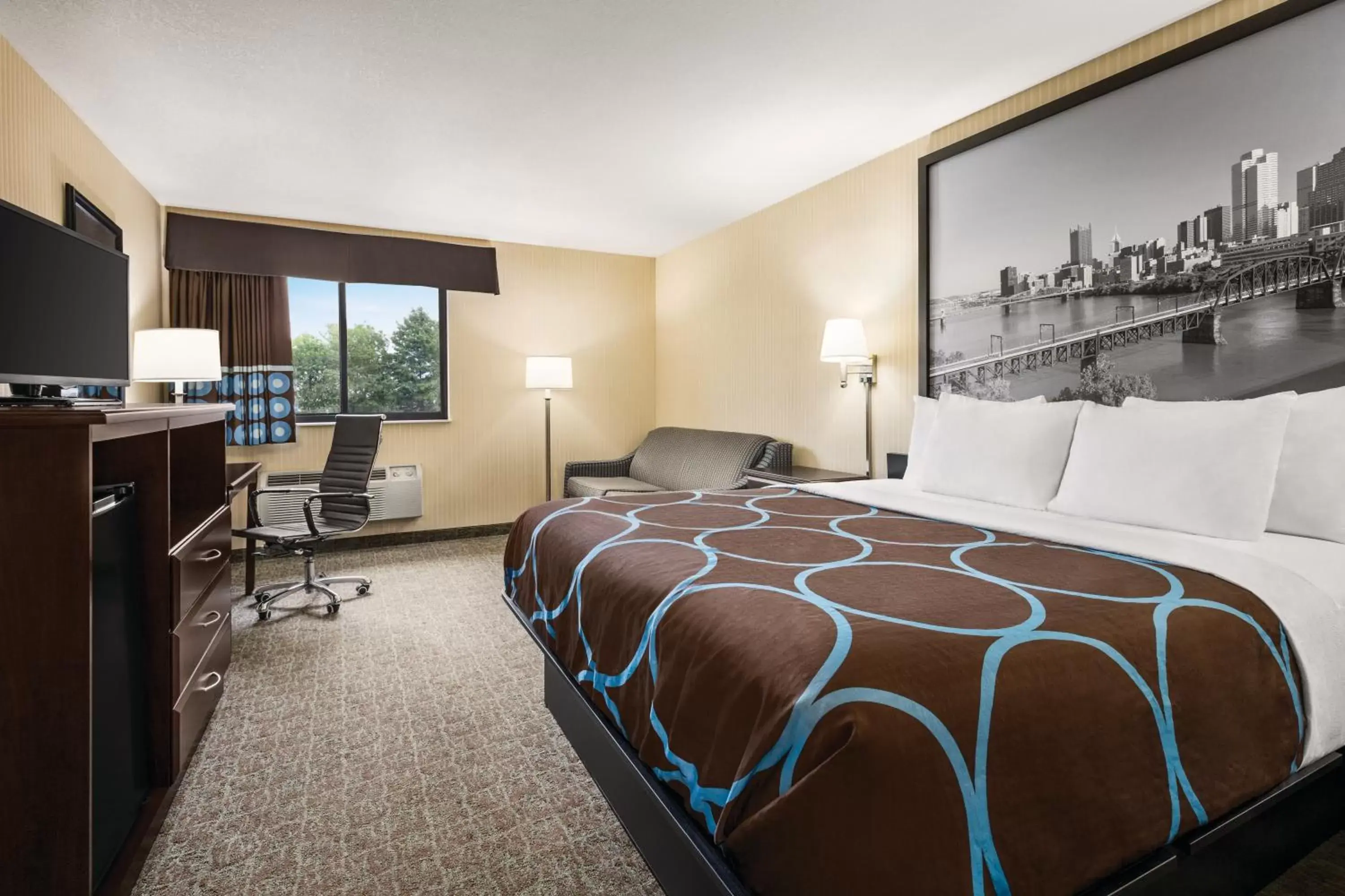 Photo of the whole room in Super 8 by Wyndham Grove City Photo of the whole room in Super 8 by Wyndham Grove City