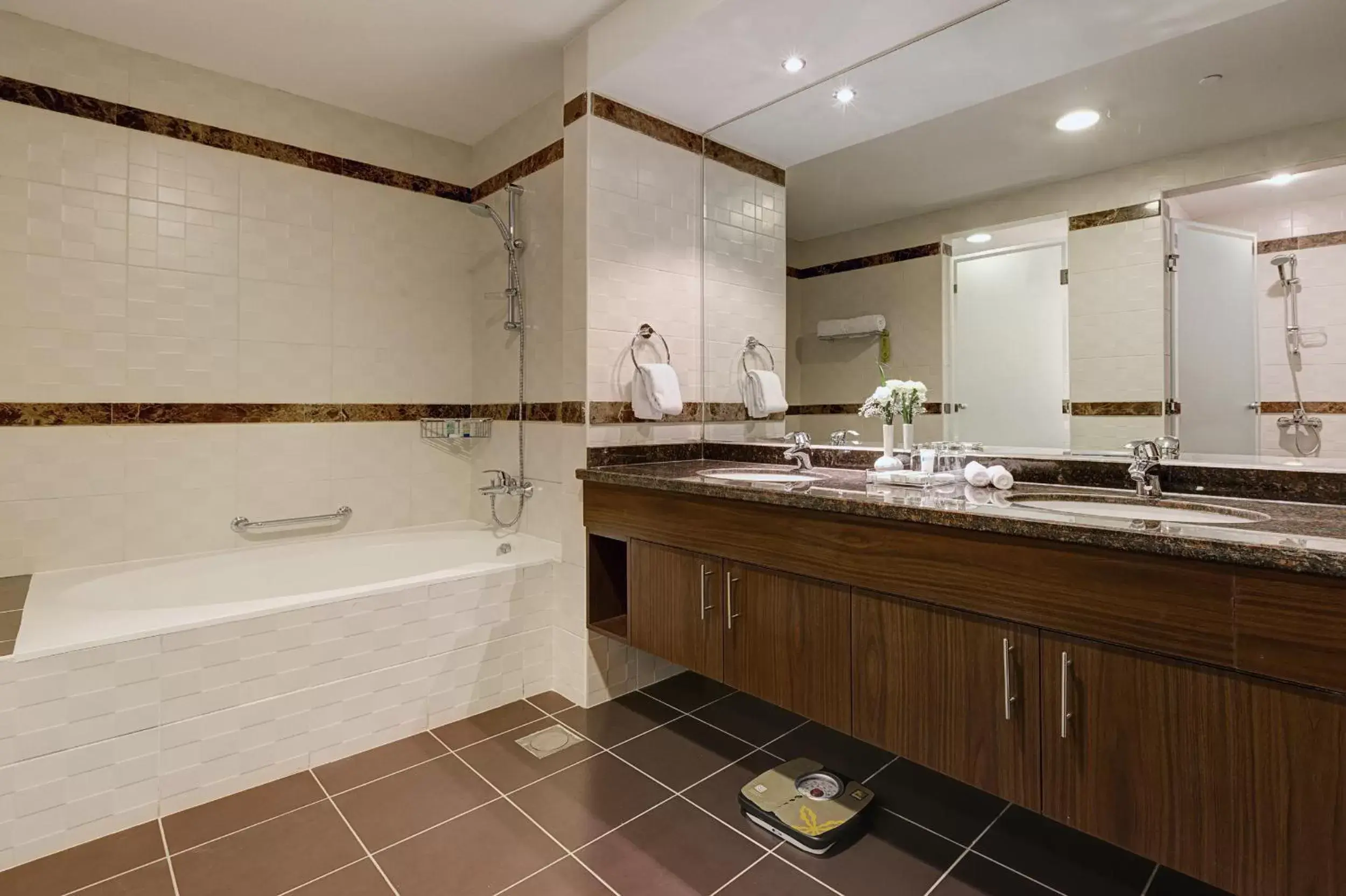 Bathroom in Abidos Hotel Apartment Dubai Land