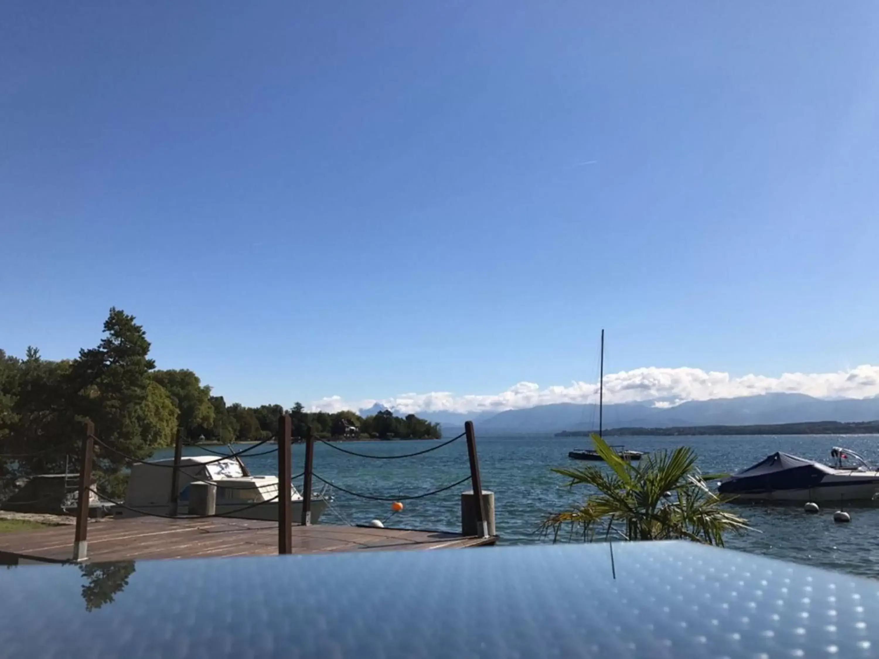 Lake view in Hotel La Barcarolle