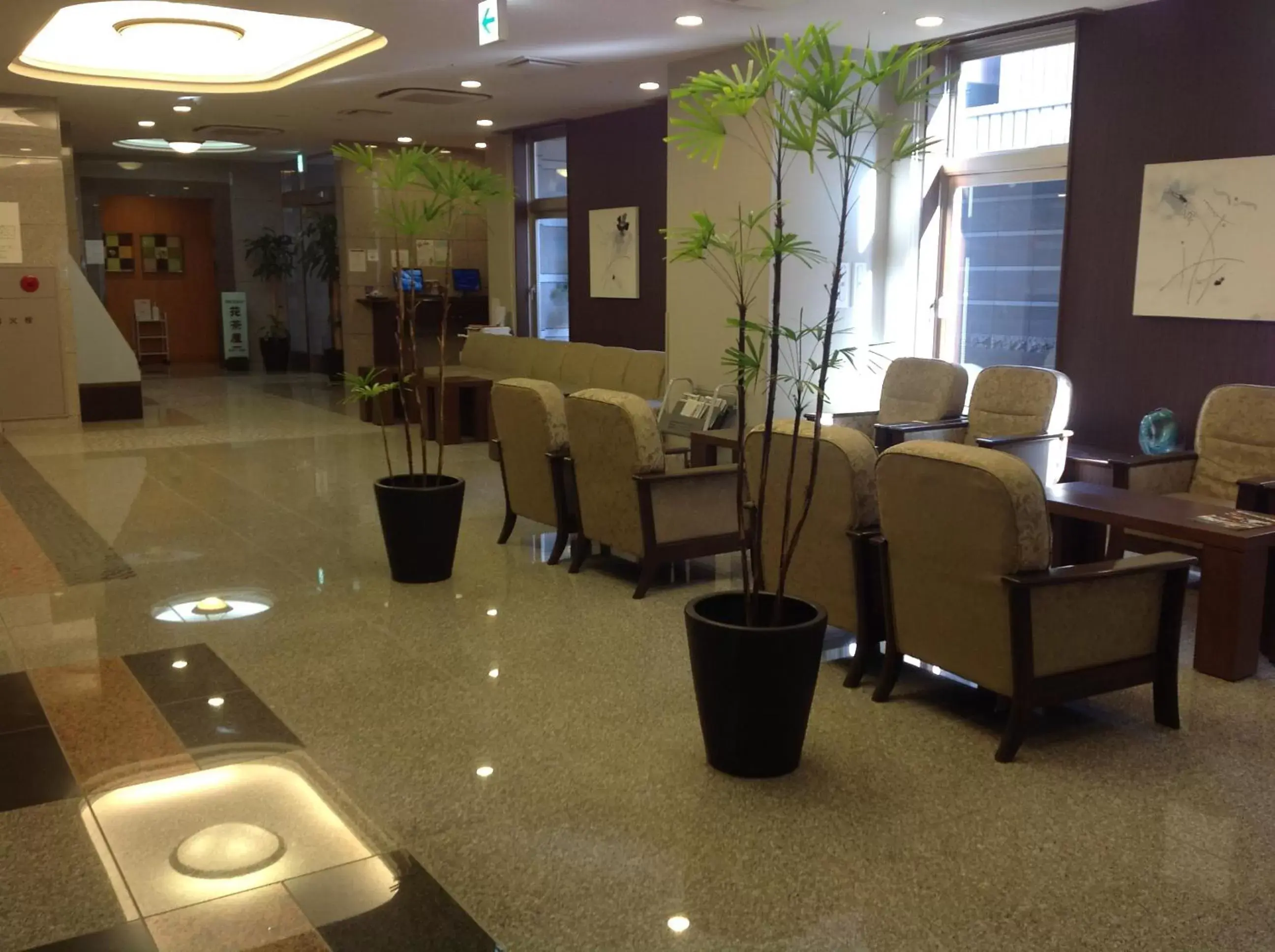 Lobby or reception, Lobby/Reception in Hotel Route-Inn Nagoya Sakae