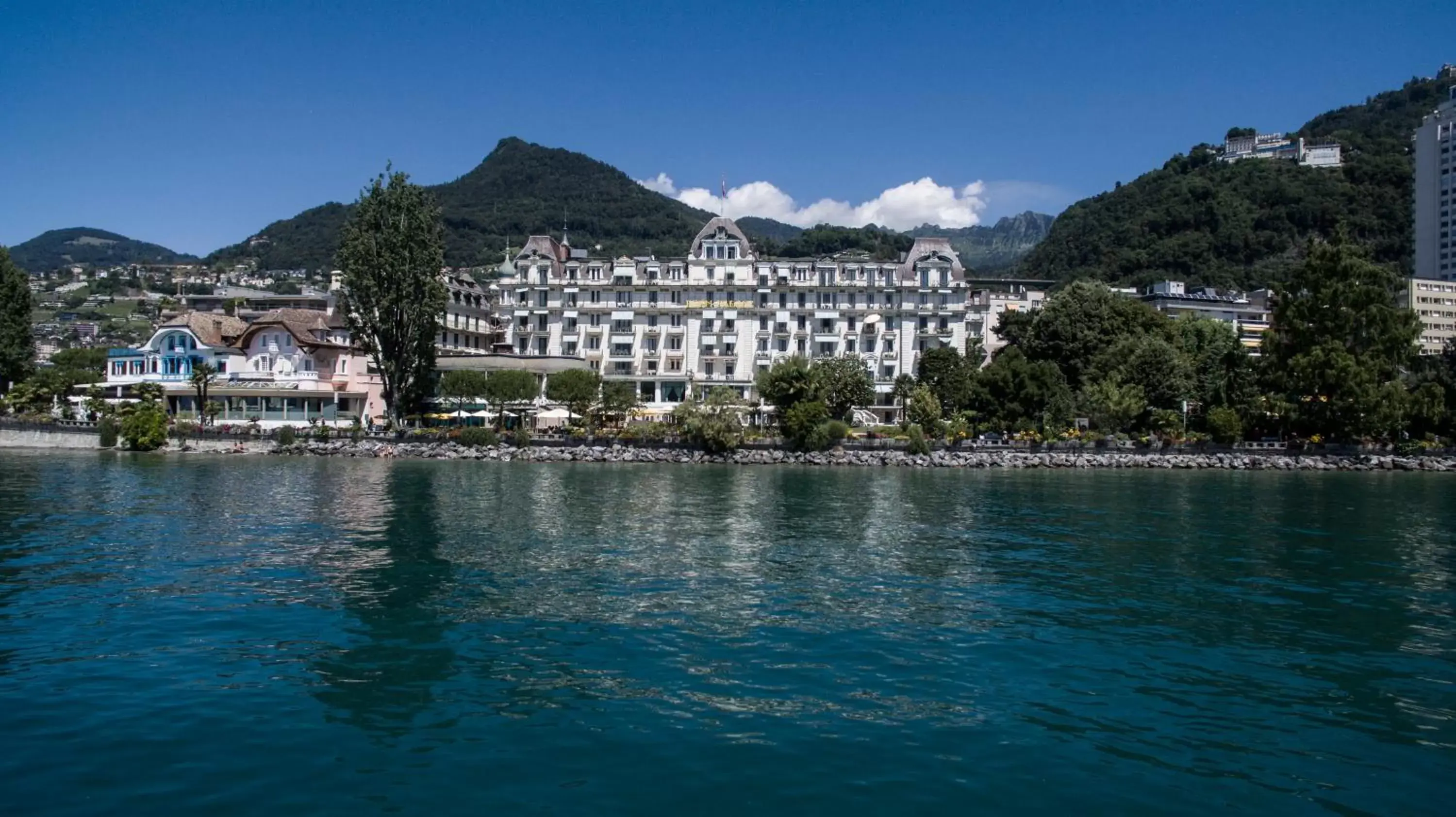 Bird's eye view in Hotel Eden Palace au Lac