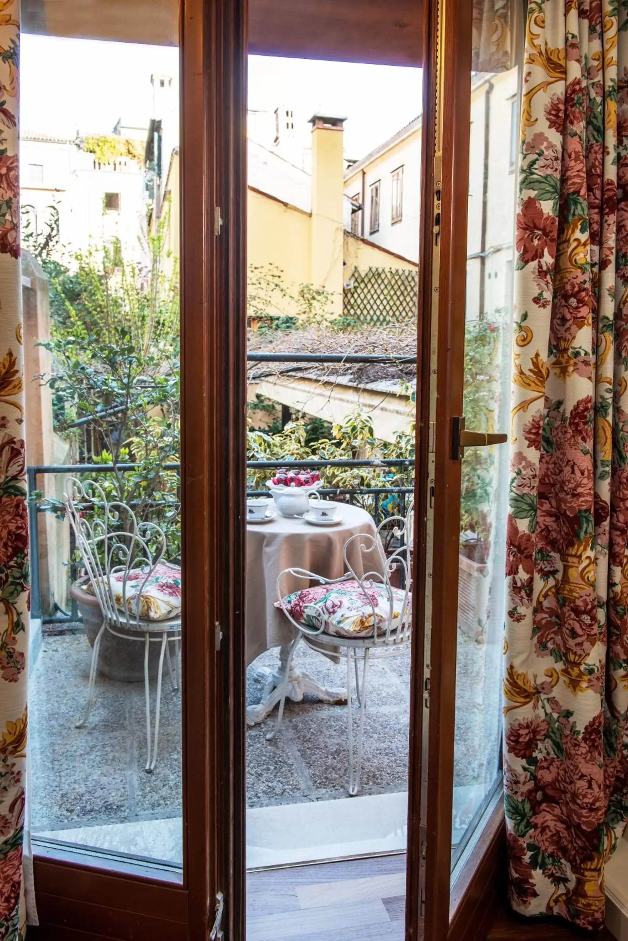 Balcony/Terrace in Hotel Agli Alboretti