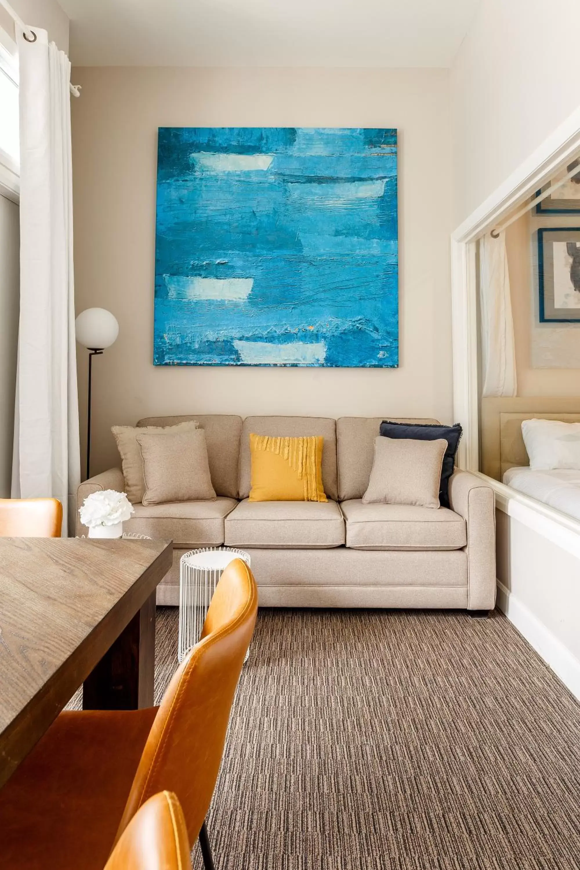 Living room, Seating Area in Parc Avenue Lofts