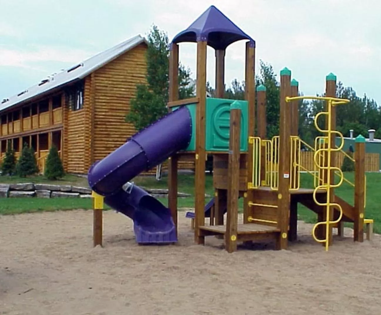 Children play ground in Drummond Island Resort