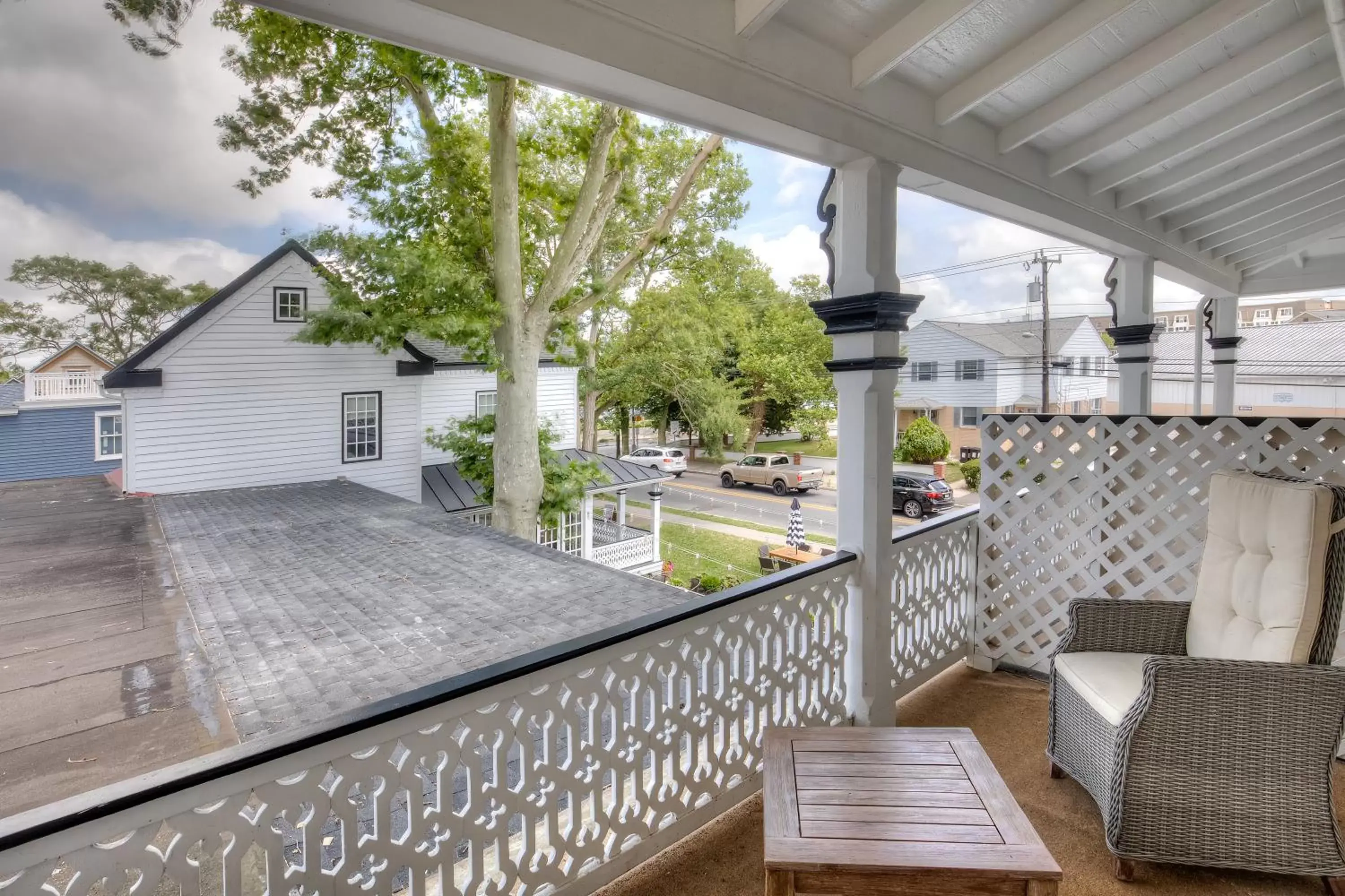 Patio, Balcony/Terrace in Elaine's Cape May Boutique Hotel