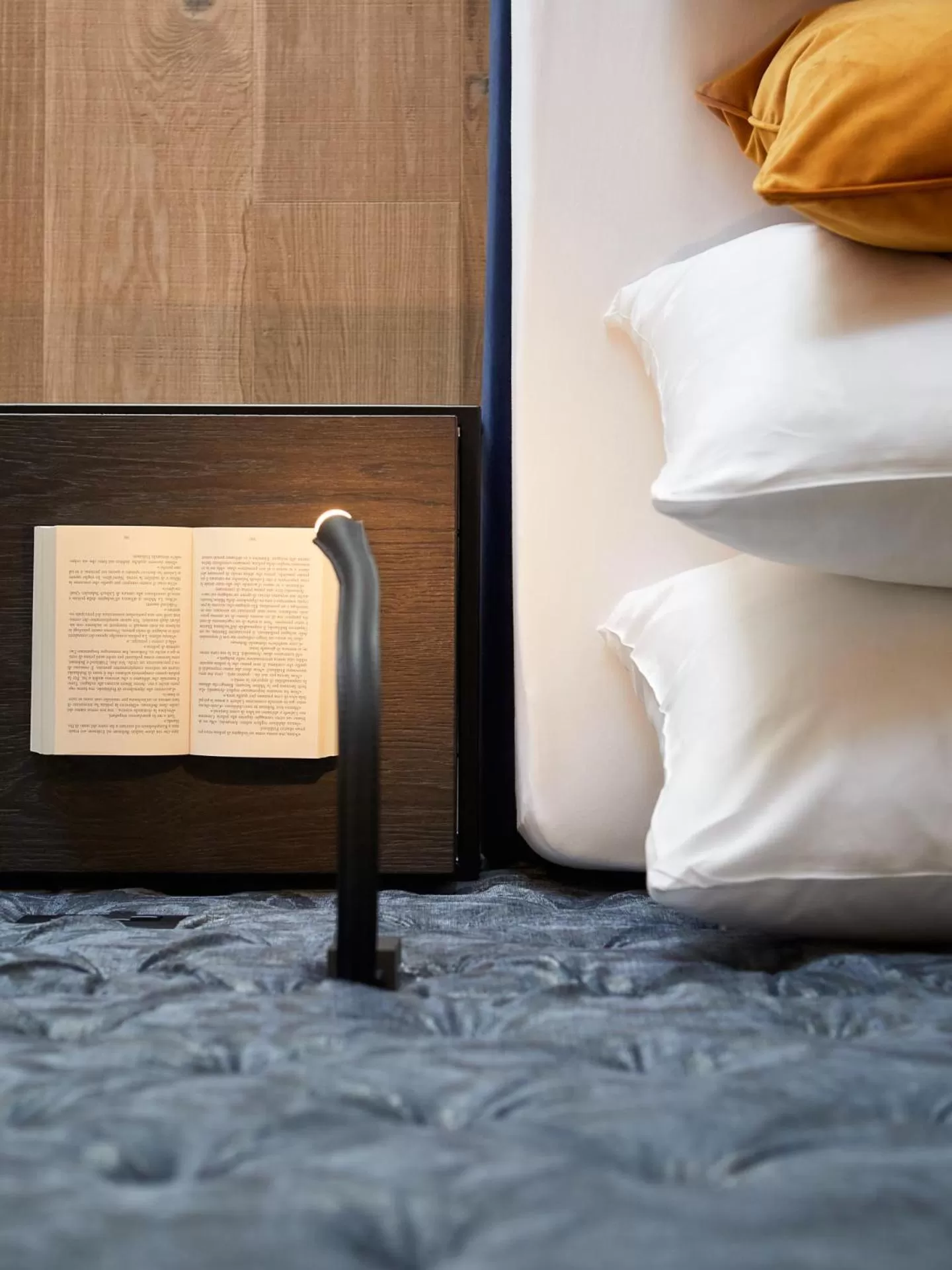 Bed in Hotel Marmolada