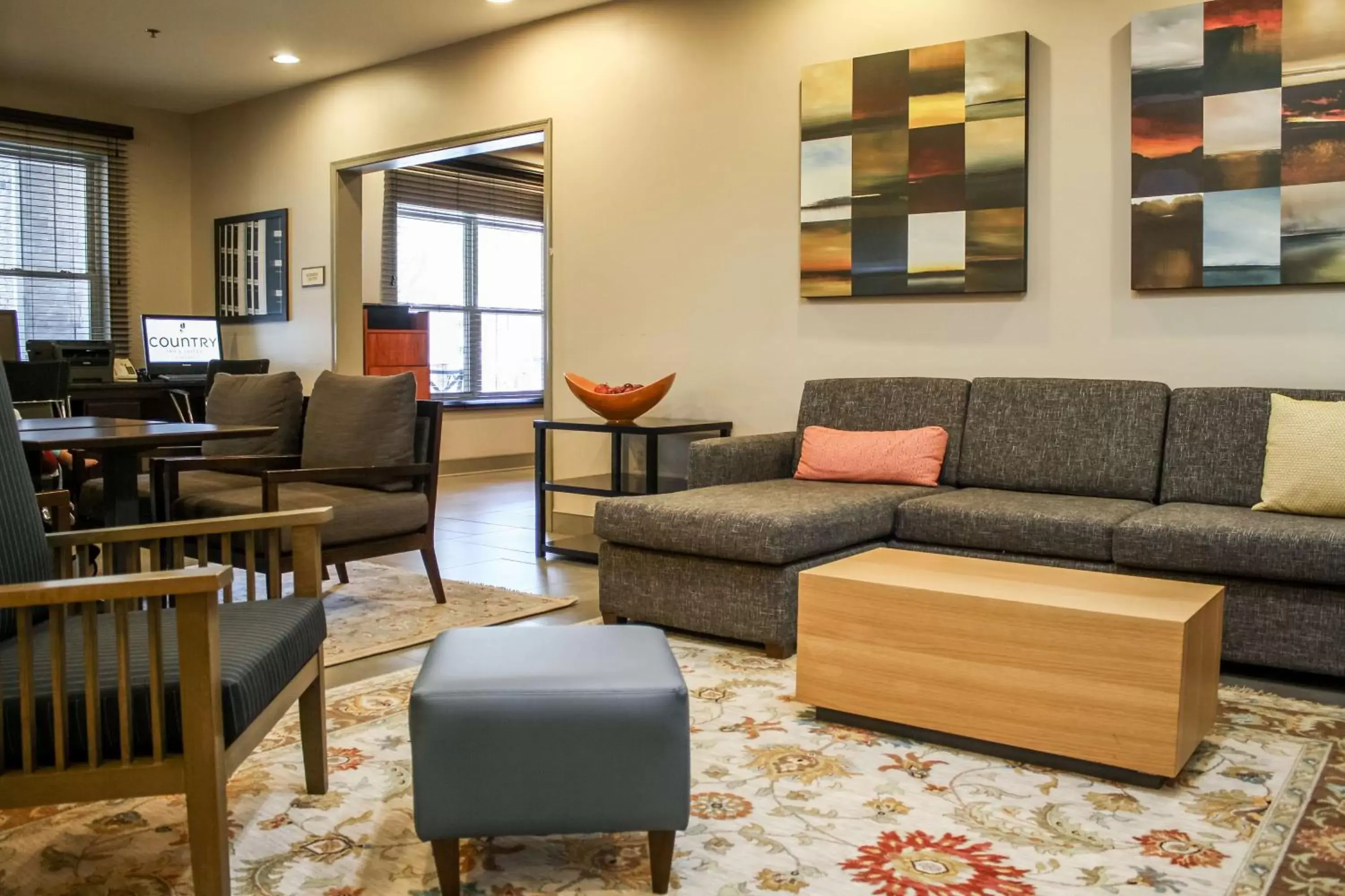 Lobby or reception, Seating Area in Country Inn & Suites by Radisson, Washington Dulles International Airport, VA