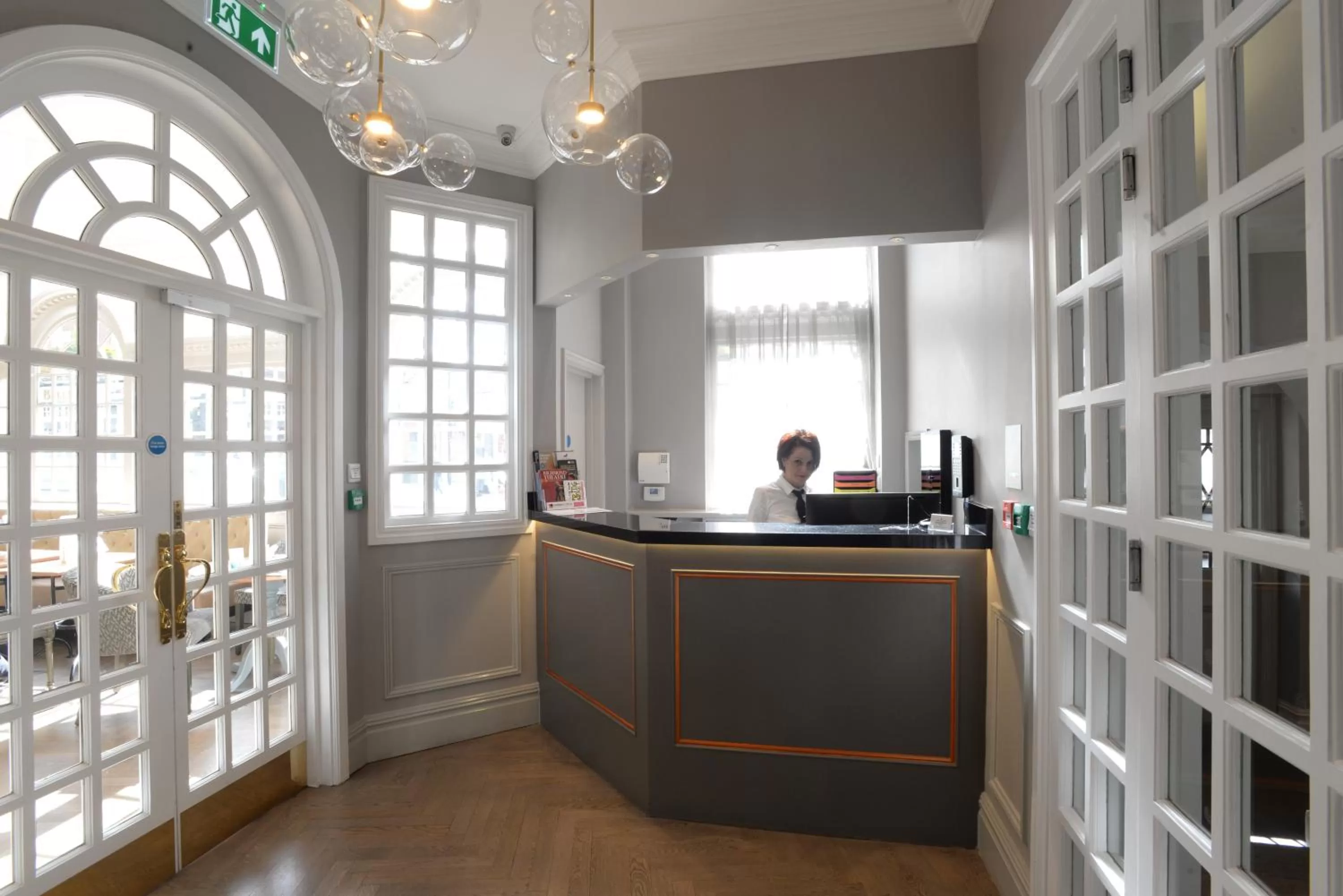 Lobby or reception in The Kings Head Hotel