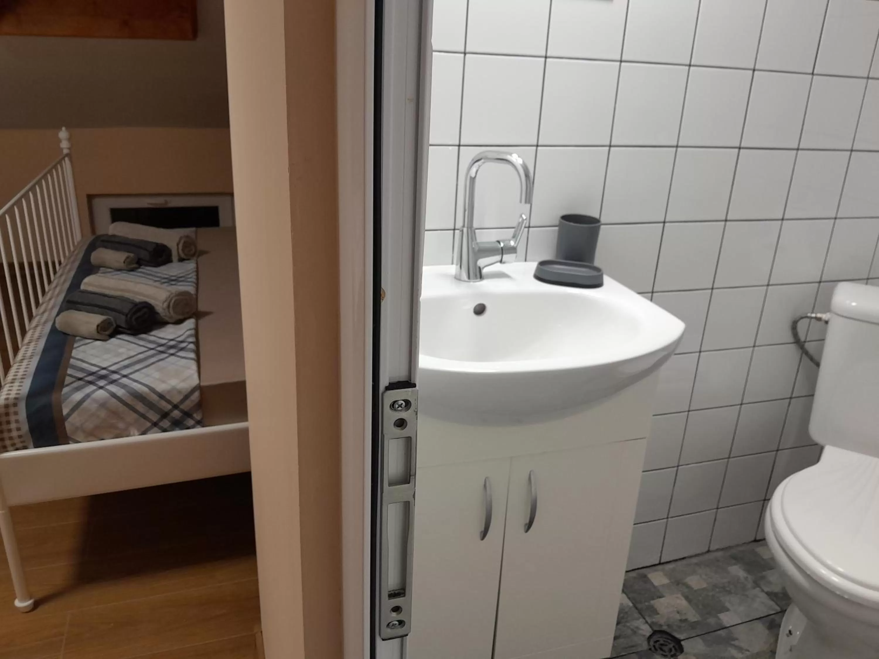 Toilet, Bathroom in HANCHO SevenUps - KAPANA Plovdiv Center