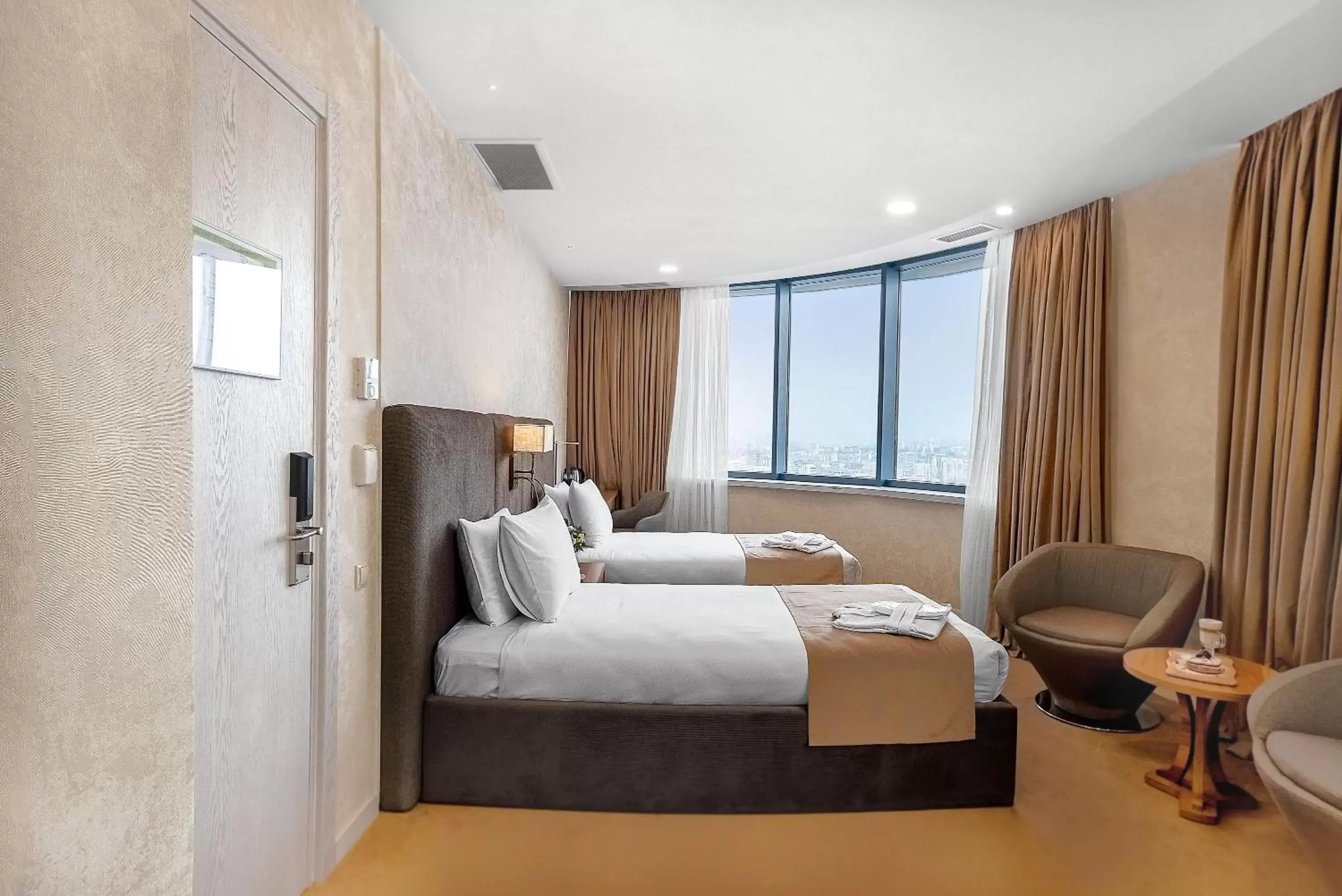 Bedroom, Bed in Meta Business Hotel By King David Bedroom, Bed in Meta Business Hotel By King David