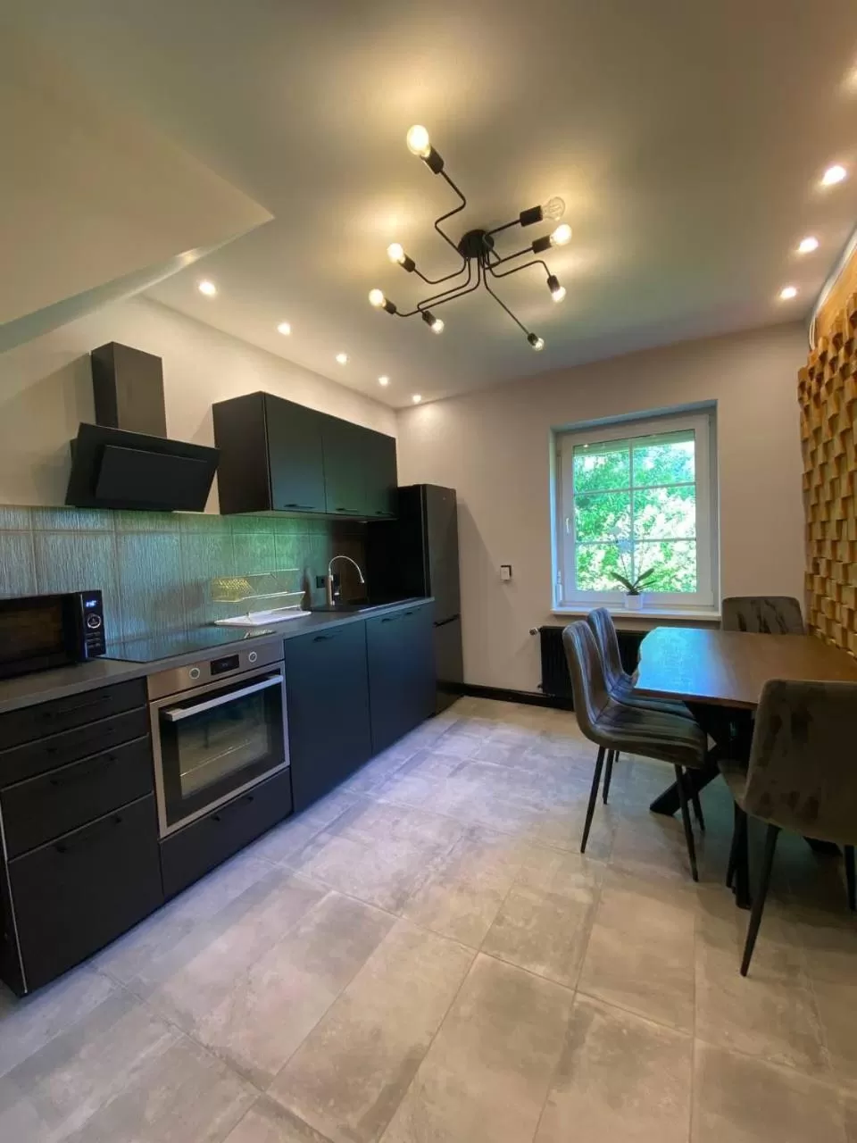 Kitchen or kitchenette in Hotel Waldeslust